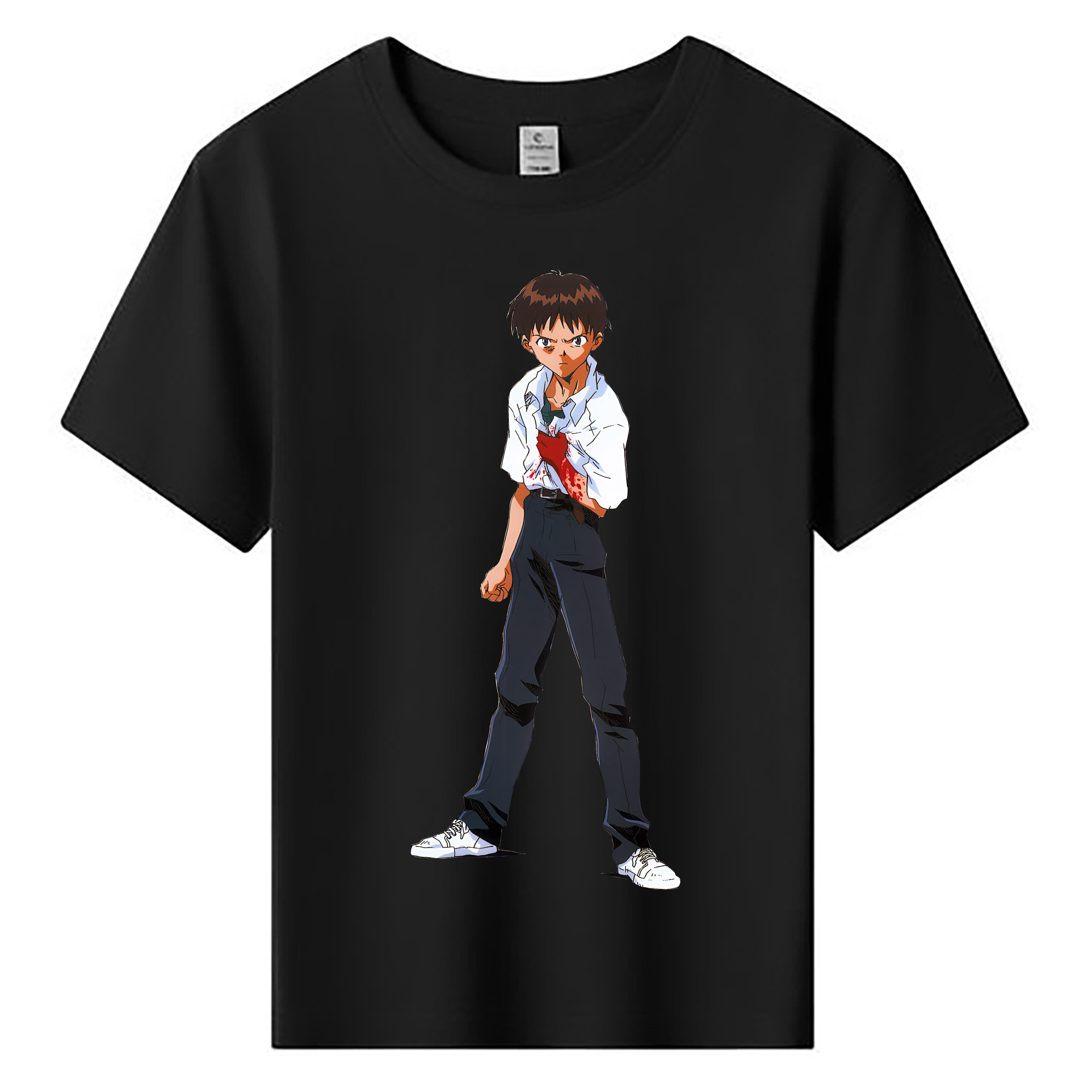 （画像用） EVA 新世紀エヴァンゲリオン 綿100％キッズTシャツ（フロントプリント）