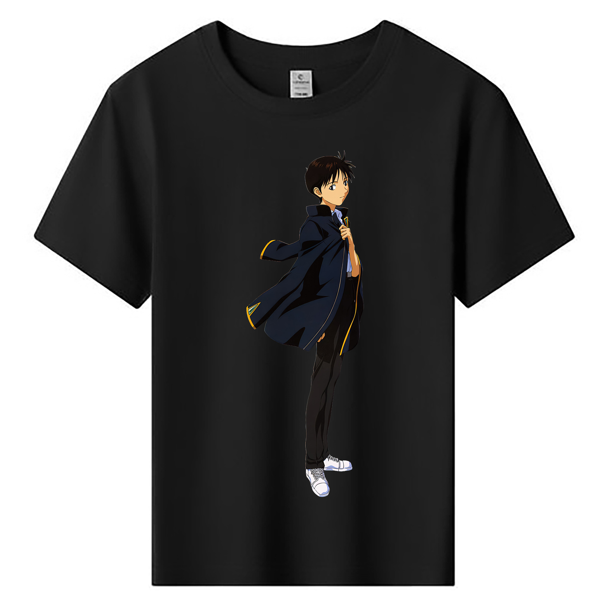 （画像用） EVA 新世紀エヴァンゲリオン 綿100％キッズTシャツ（フロントプリント）
