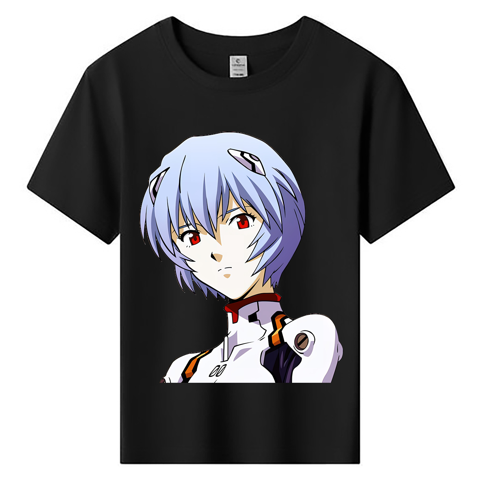 （画像用） EVA 新世紀エヴァンゲリオン 綿100％キッズTシャツ（フロントプリント）