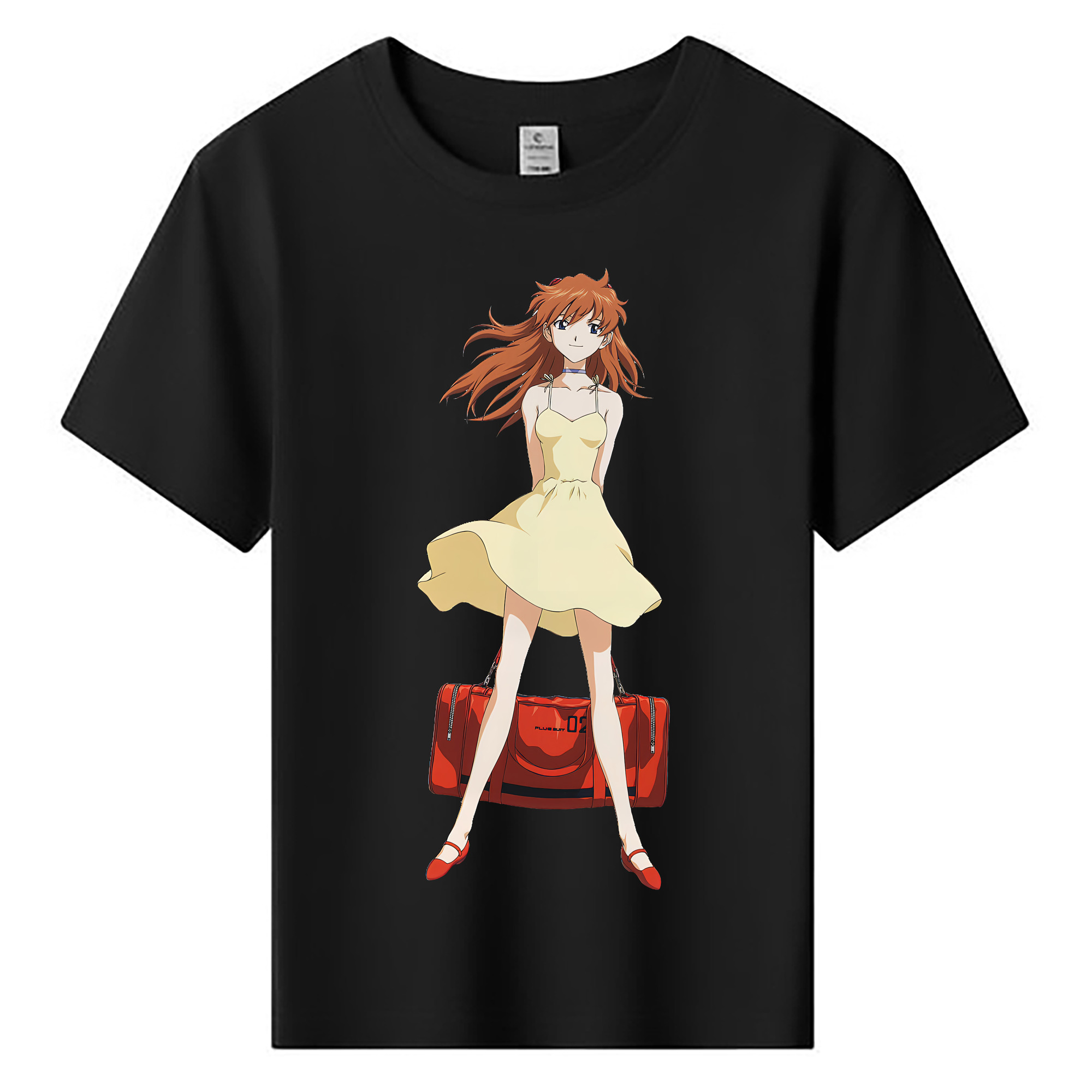 （画像用） EVA 新世紀エヴァンゲリオン 綿100％キッズTシャツ（フロントプリント）