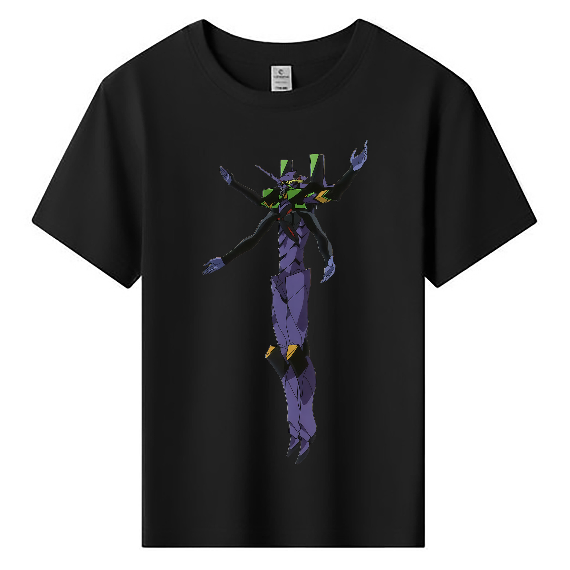 （画像用） EVA 新世紀エヴァンゲリオン 綿100％キッズTシャツ（フロントプリント）