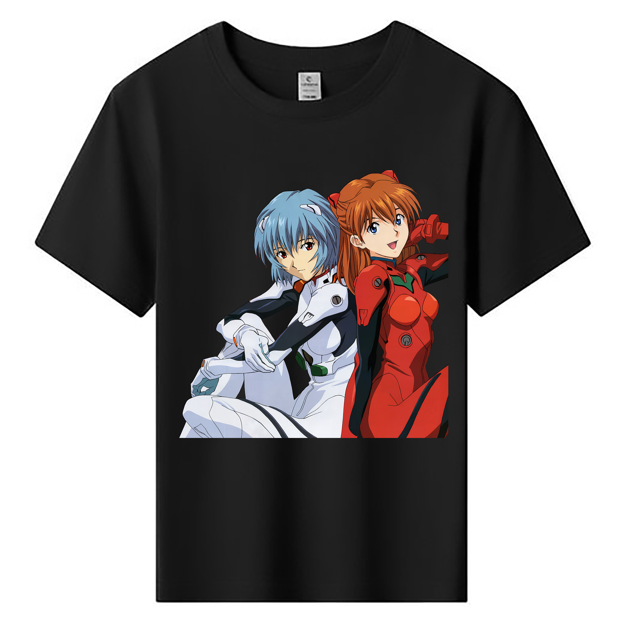 （画像用） EVA 新世紀エヴァンゲリオン 綿100％キッズTシャツ（フロントプリント）