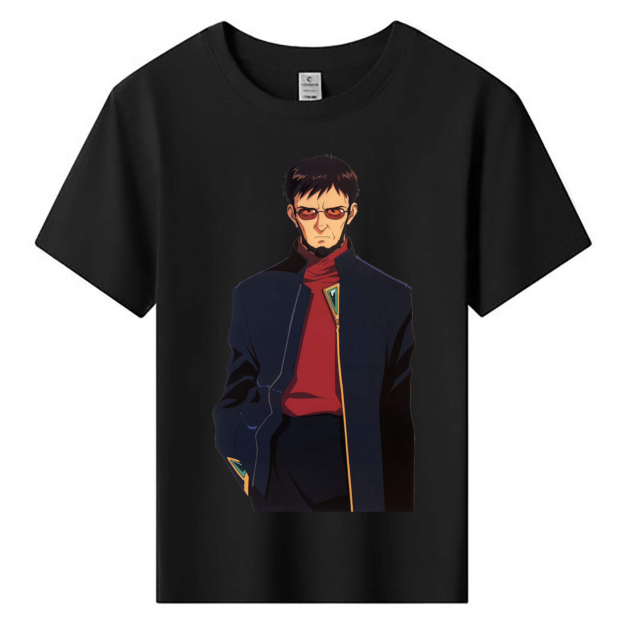 （画像用） EVA 新世紀エヴァンゲリオン 綿100％キッズTシャツ（フロントプリント）