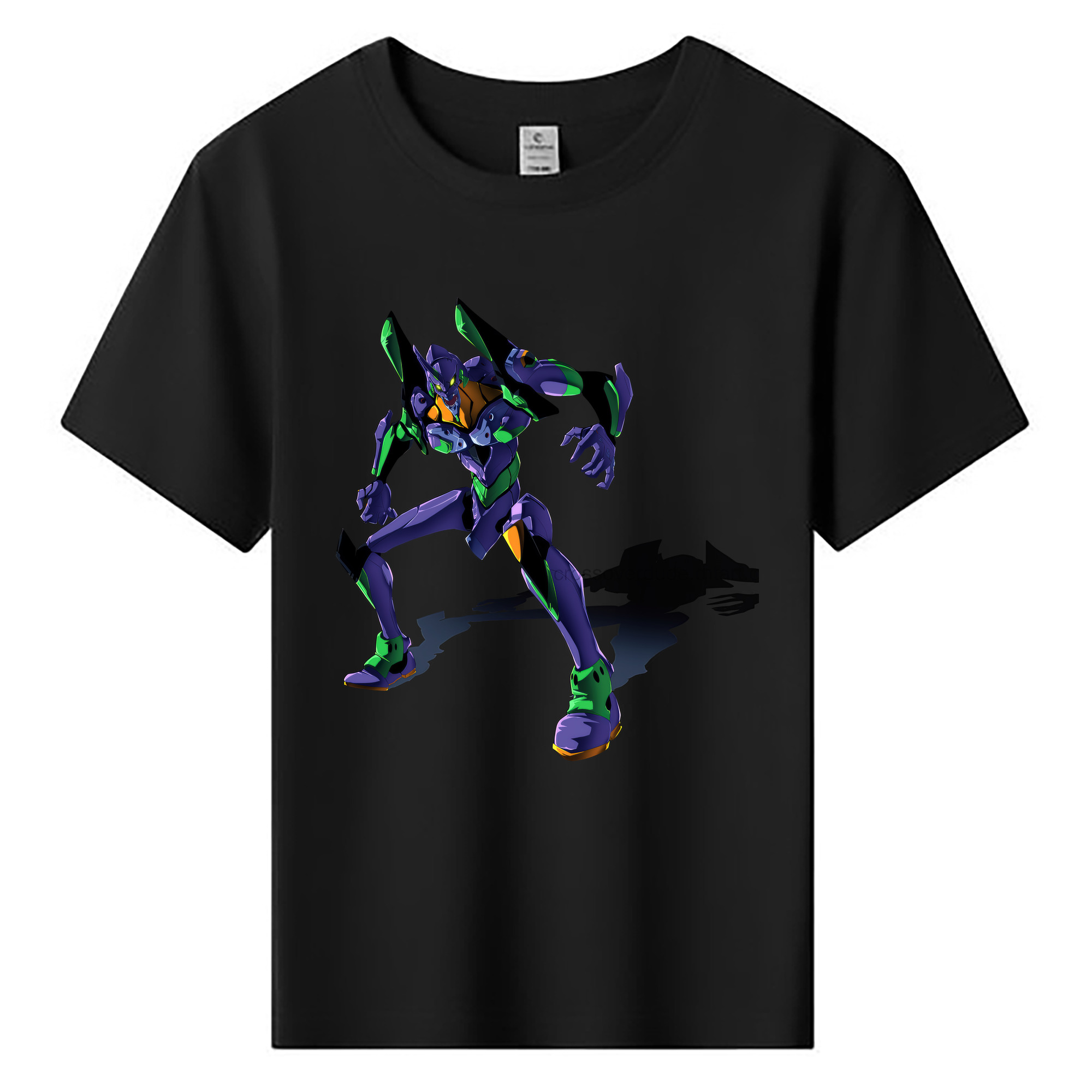 （画像用） EVA 新世紀エヴァンゲリオン 綿100％キッズTシャツ（フロントプリント）