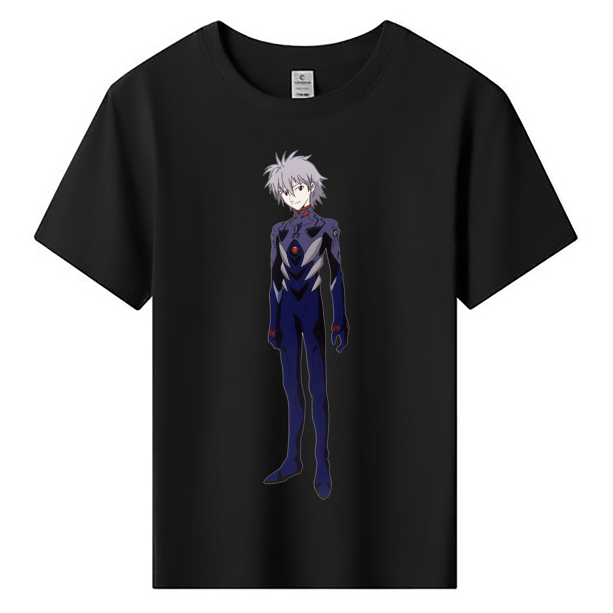 （画像用） EVA 新世紀エヴァンゲリオン 綿100％キッズTシャツ（フロントプリント）