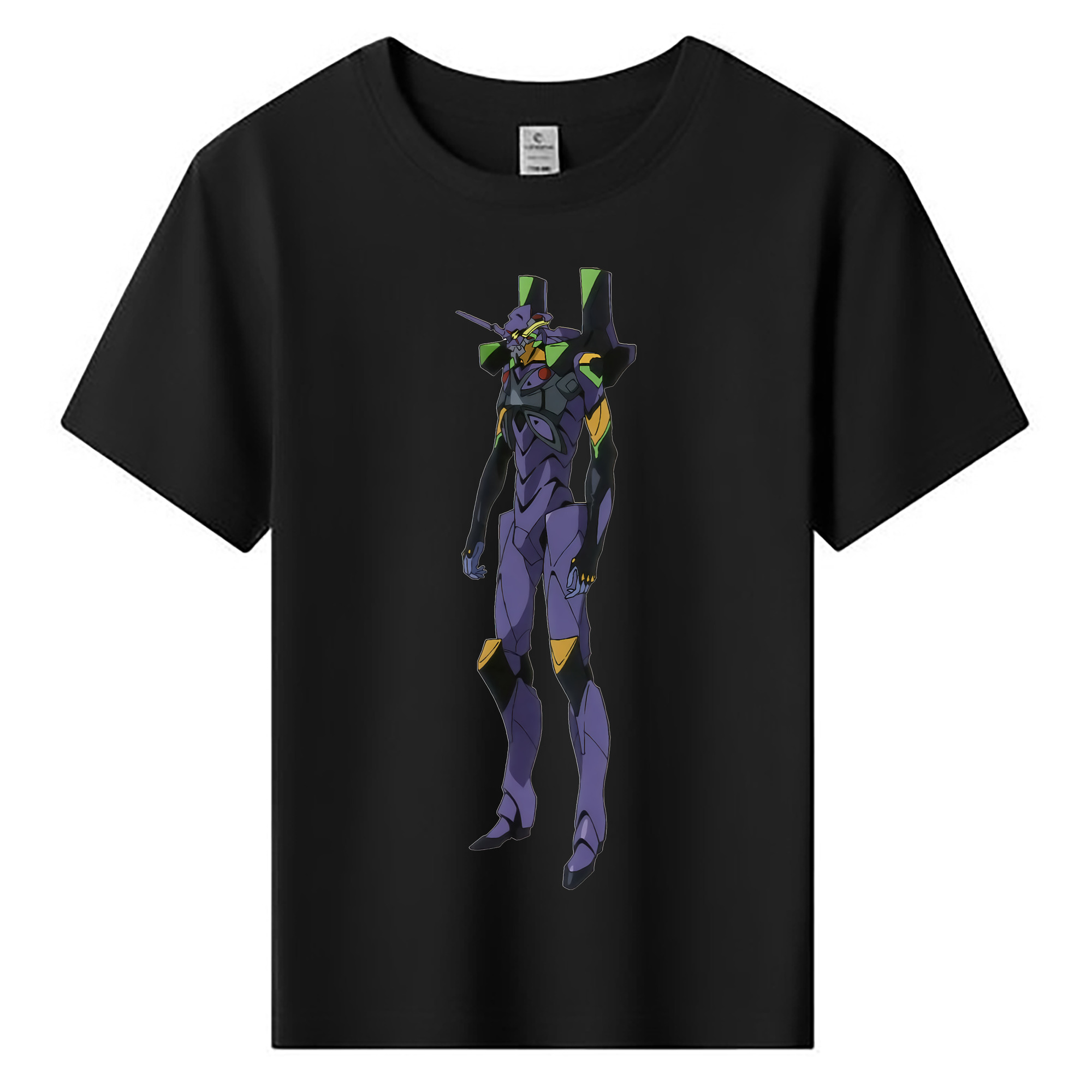 （画像用） EVA 新世紀エヴァンゲリオン 綿100％キッズTシャツ（フロントプリント）