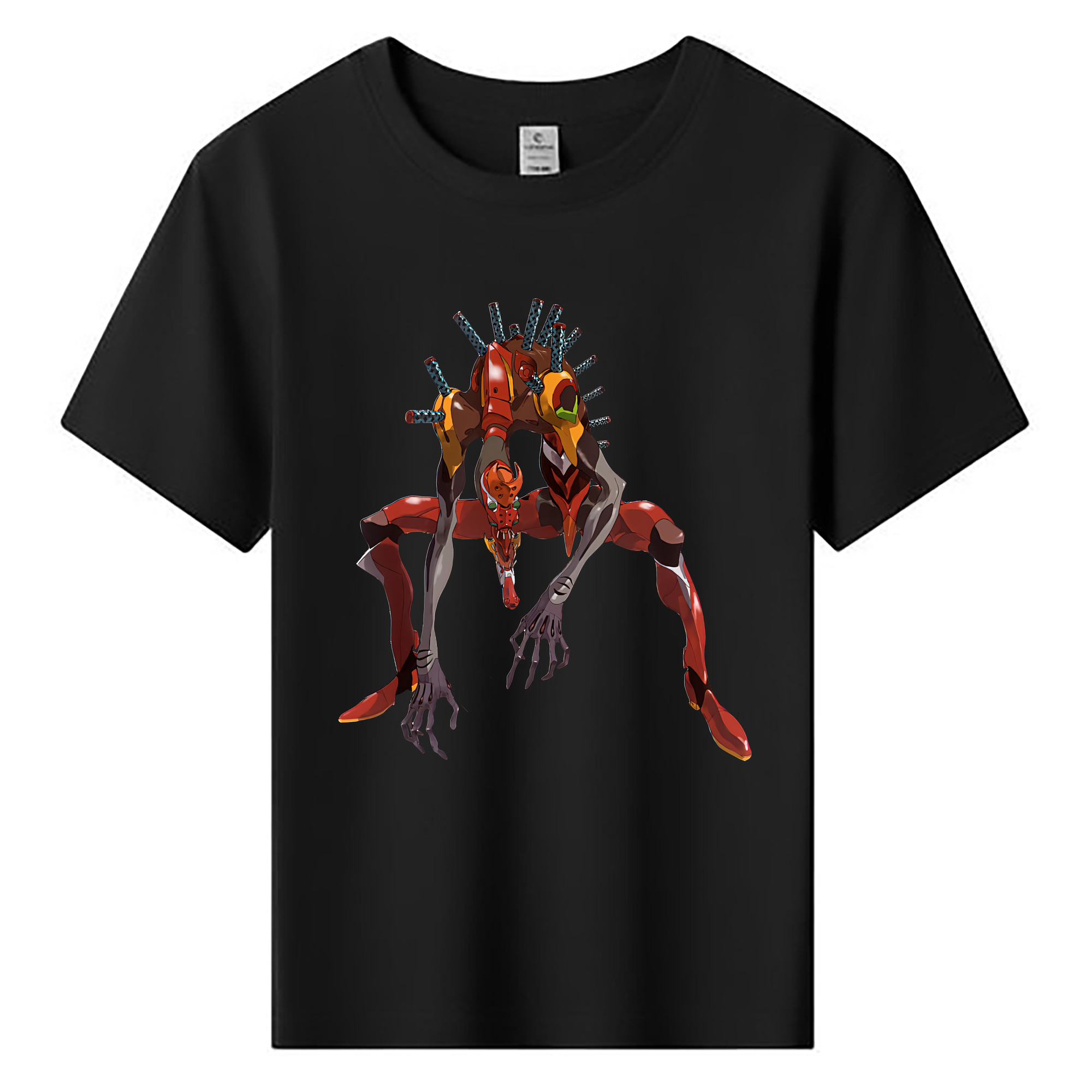 （画像用） EVA 新世紀エヴァンゲリオン 綿100％キッズTシャツ（フロントプリント）