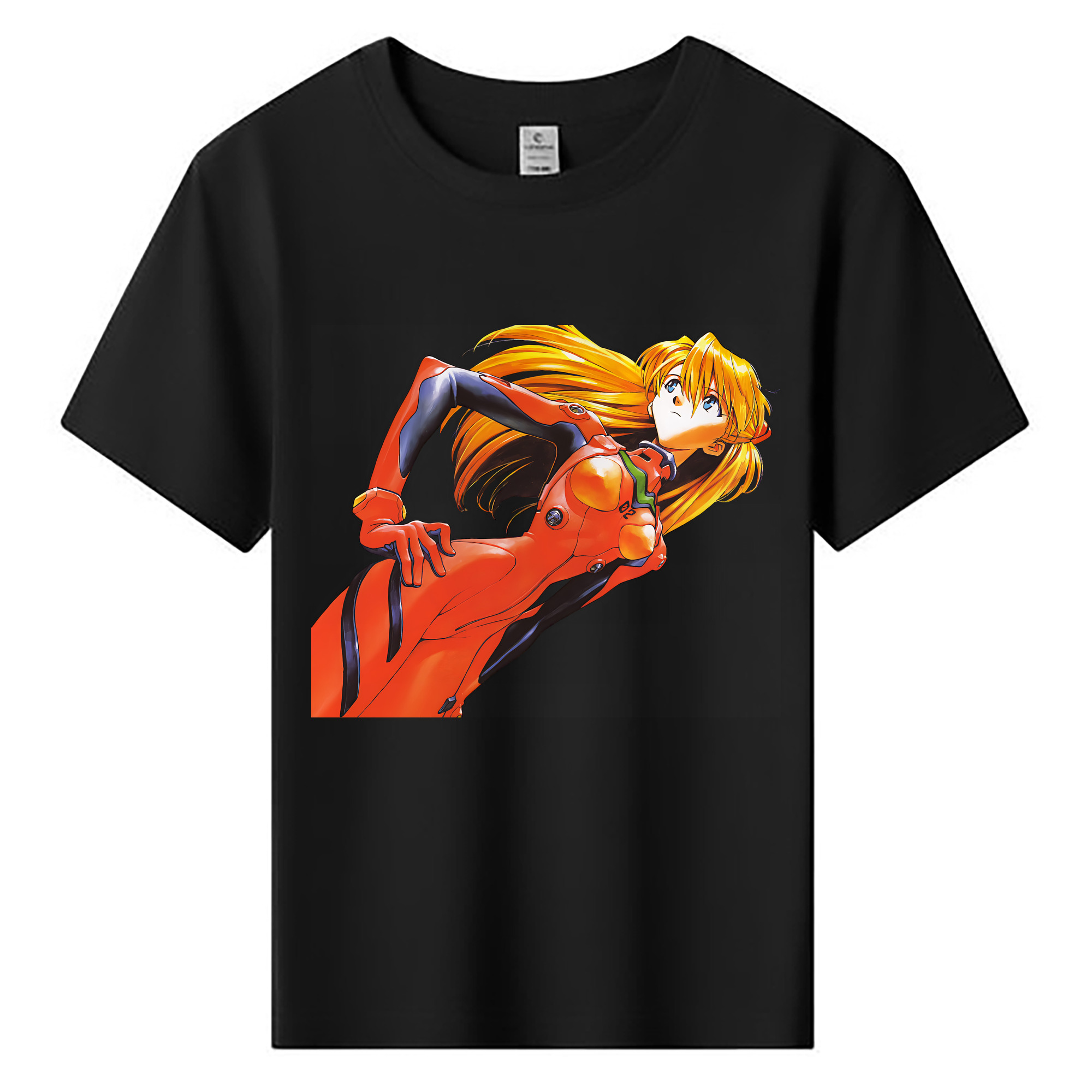 （画像用） EVA 新世紀エヴァンゲリオン 綿100％キッズTシャツ（フロントプリント）