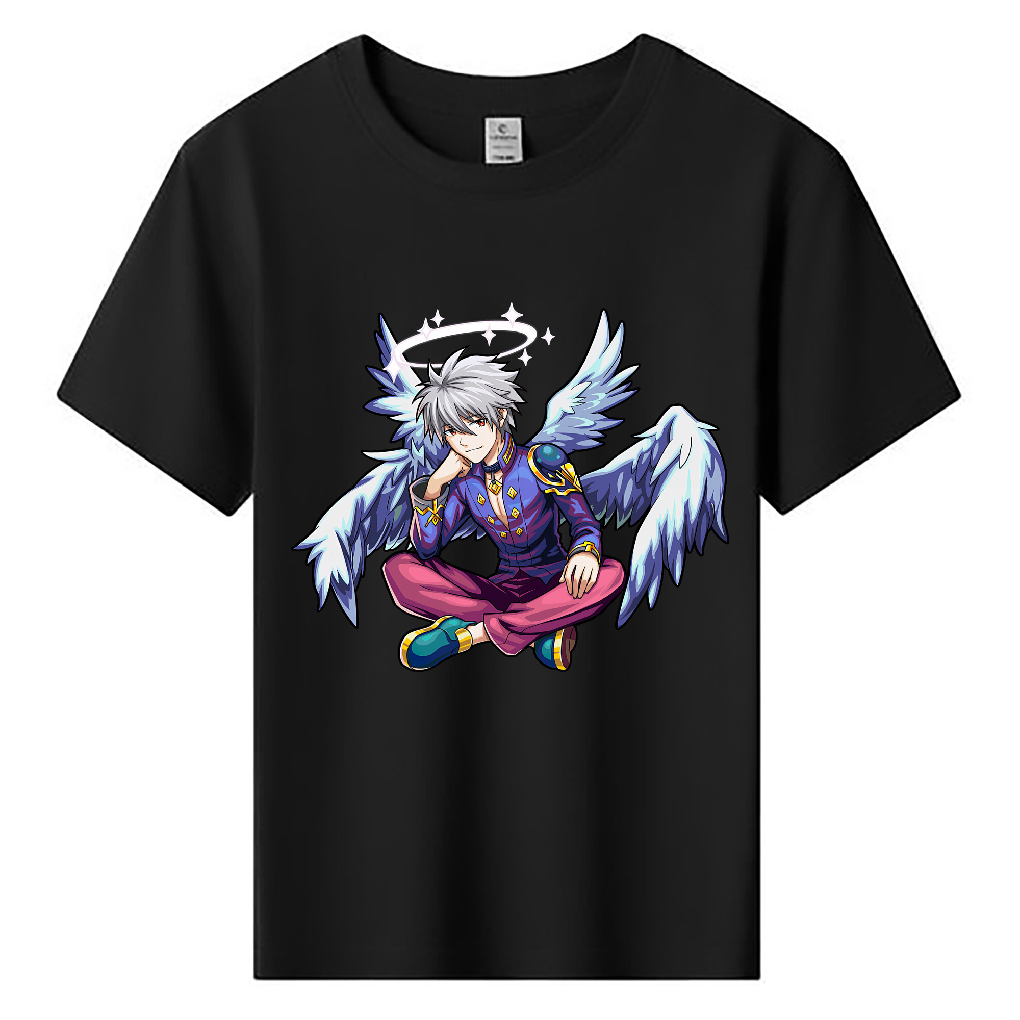 （画像用） EVA 新世紀エヴァンゲリオン 綿100％キッズTシャツ（フロントプリント）