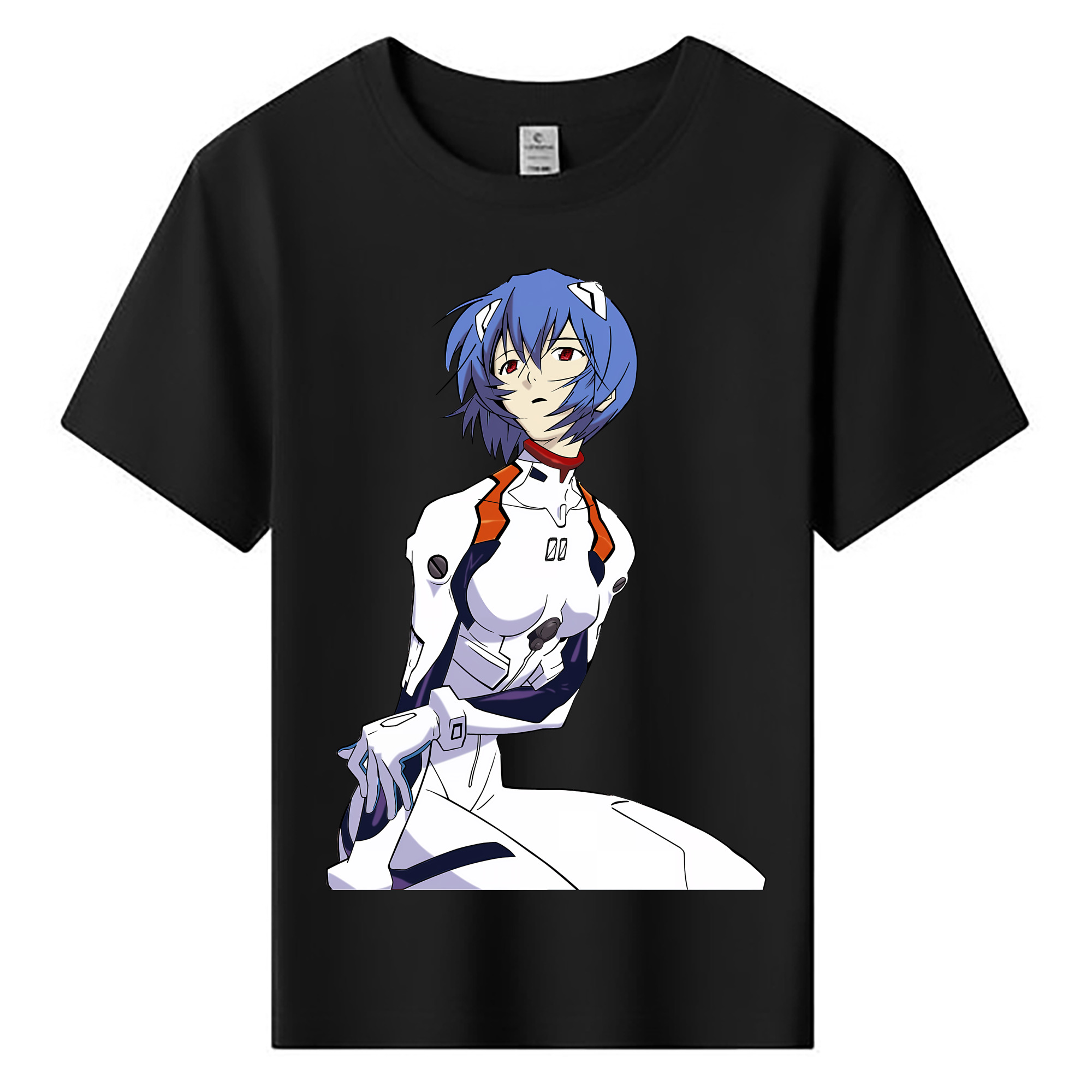 （画像用） EVA 新世紀エヴァンゲリオン 綿100％キッズTシャツ（フロントプリント）