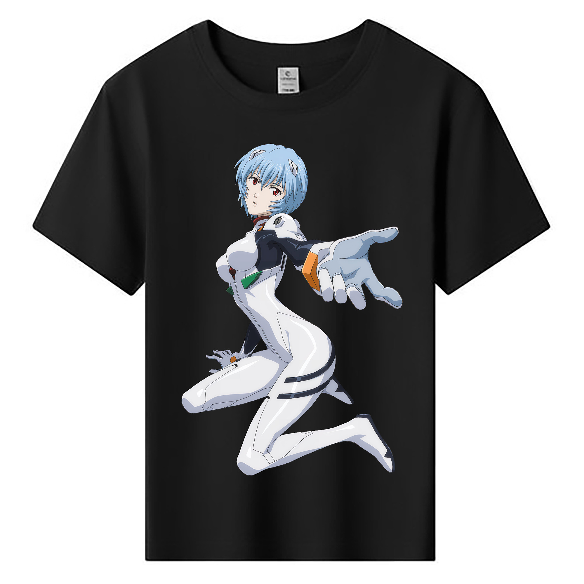 （画像用） EVA 新世紀エヴァンゲリオン 綿100％キッズTシャツ（フロントプリント）