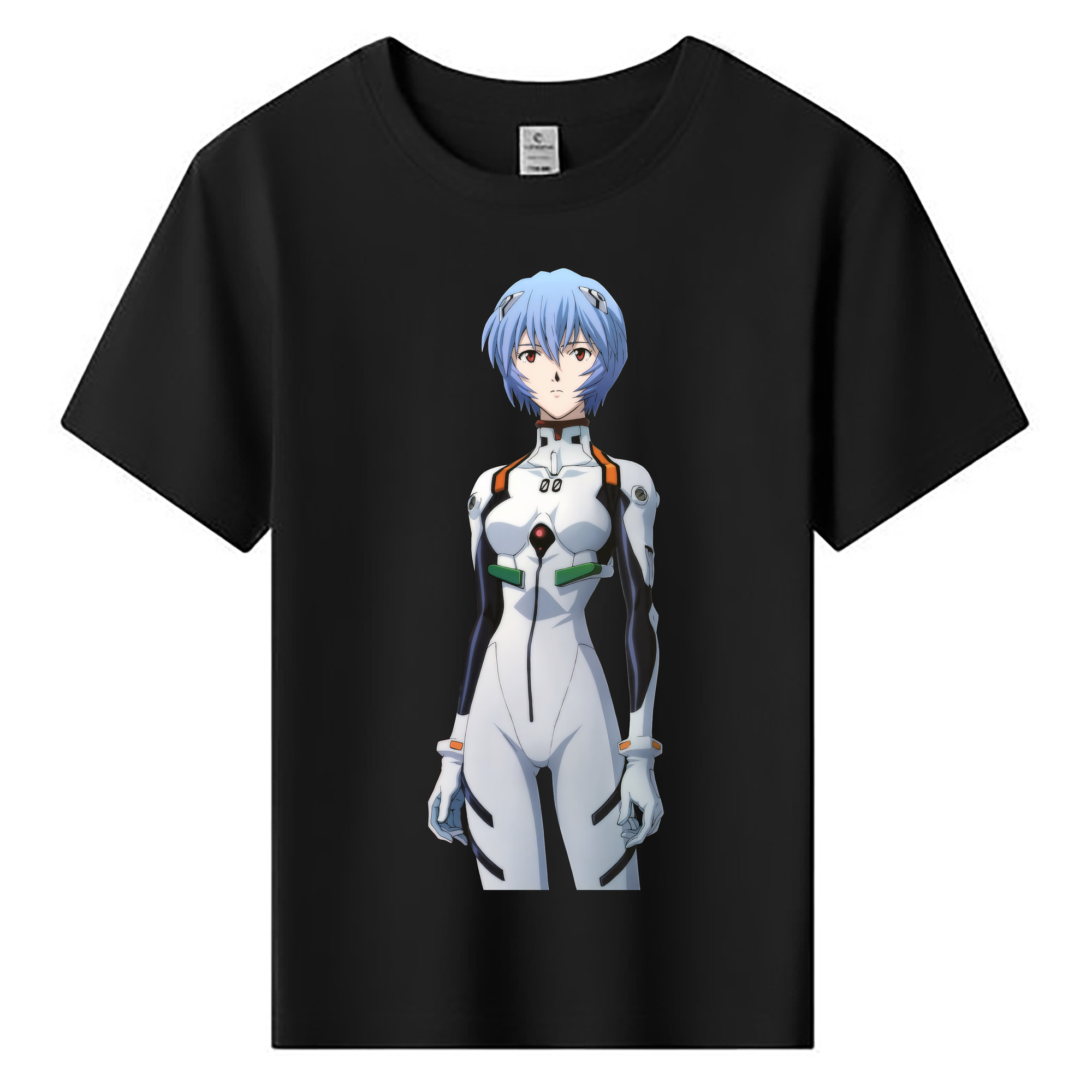 （画像用） EVA 新世紀エヴァンゲリオン 綿100％キッズTシャツ（フロントプリント）