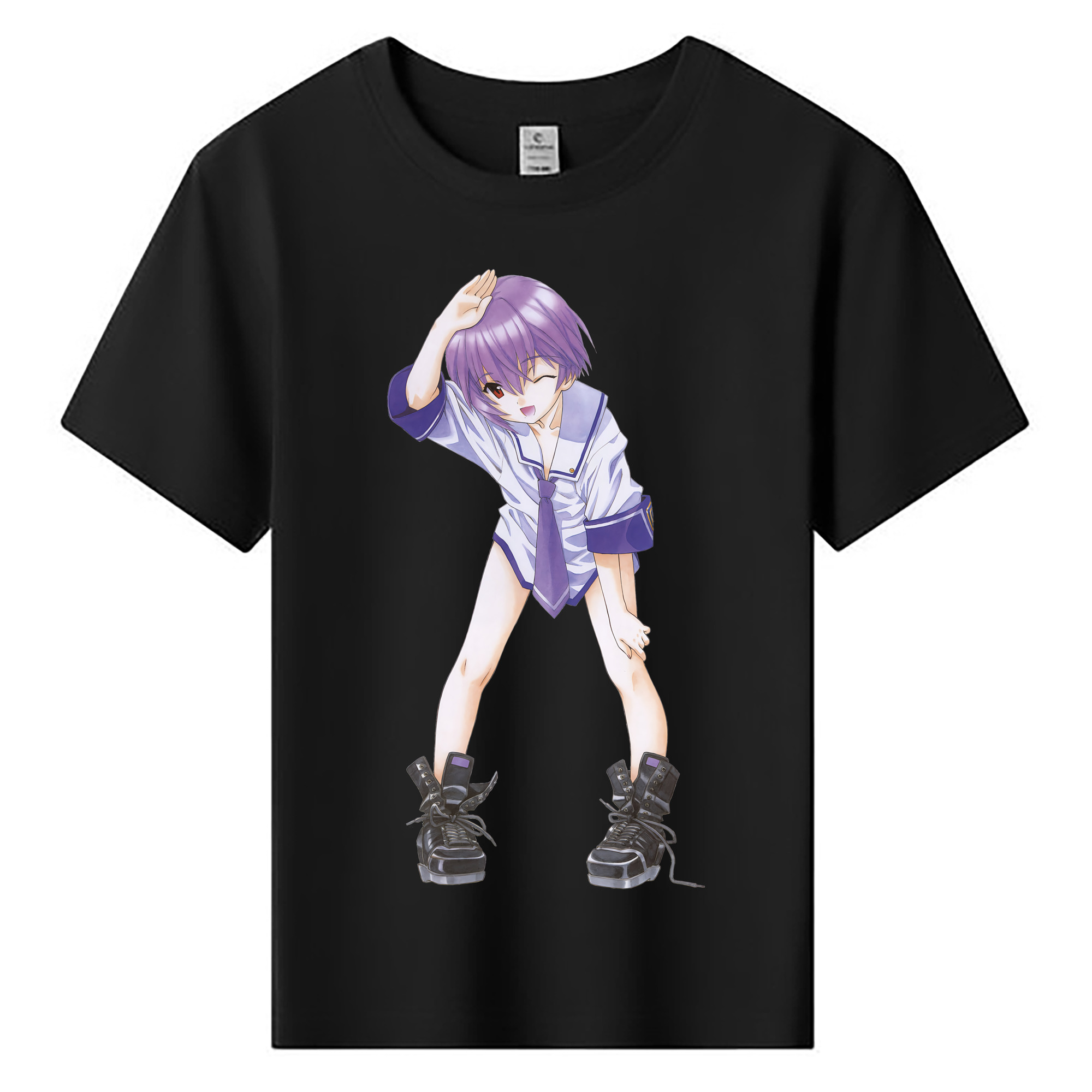 （画像用） EVA 新世紀エヴァンゲリオン 綿100％キッズTシャツ（フロントプリント）