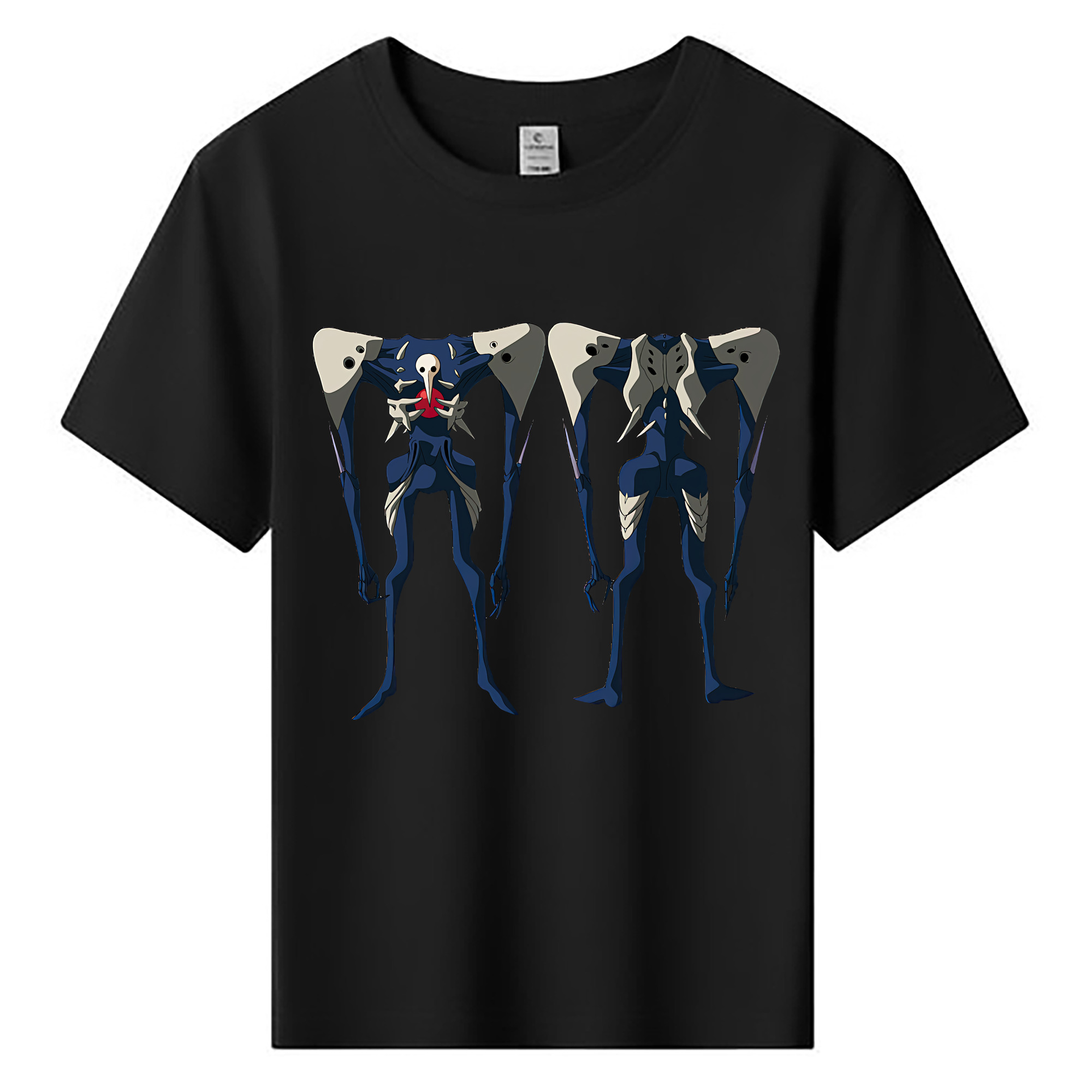 （画像用） EVA 新世紀エヴァンゲリオン 綿100％キッズTシャツ（フロントプリント）