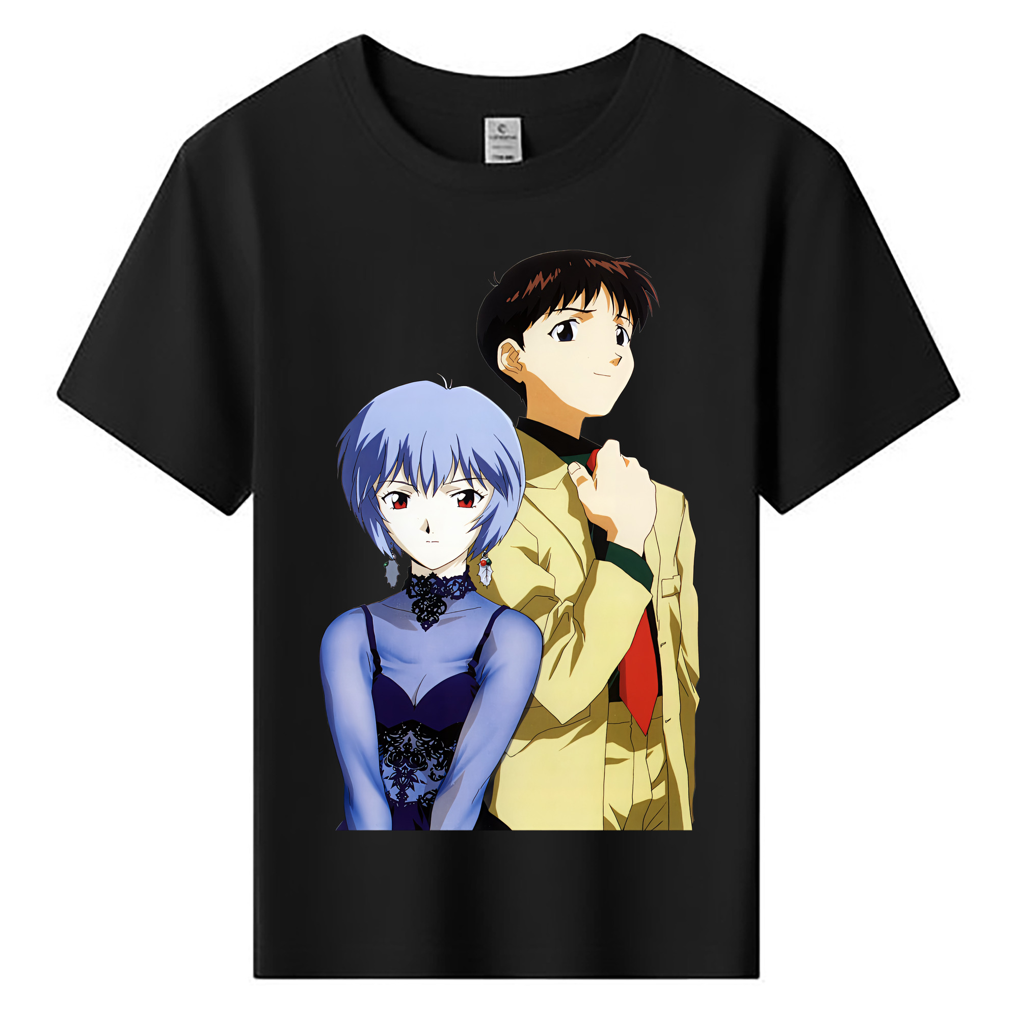 （画像用） EVA 新世紀エヴァンゲリオン 綿100％キッズTシャツ（フロントプリント）