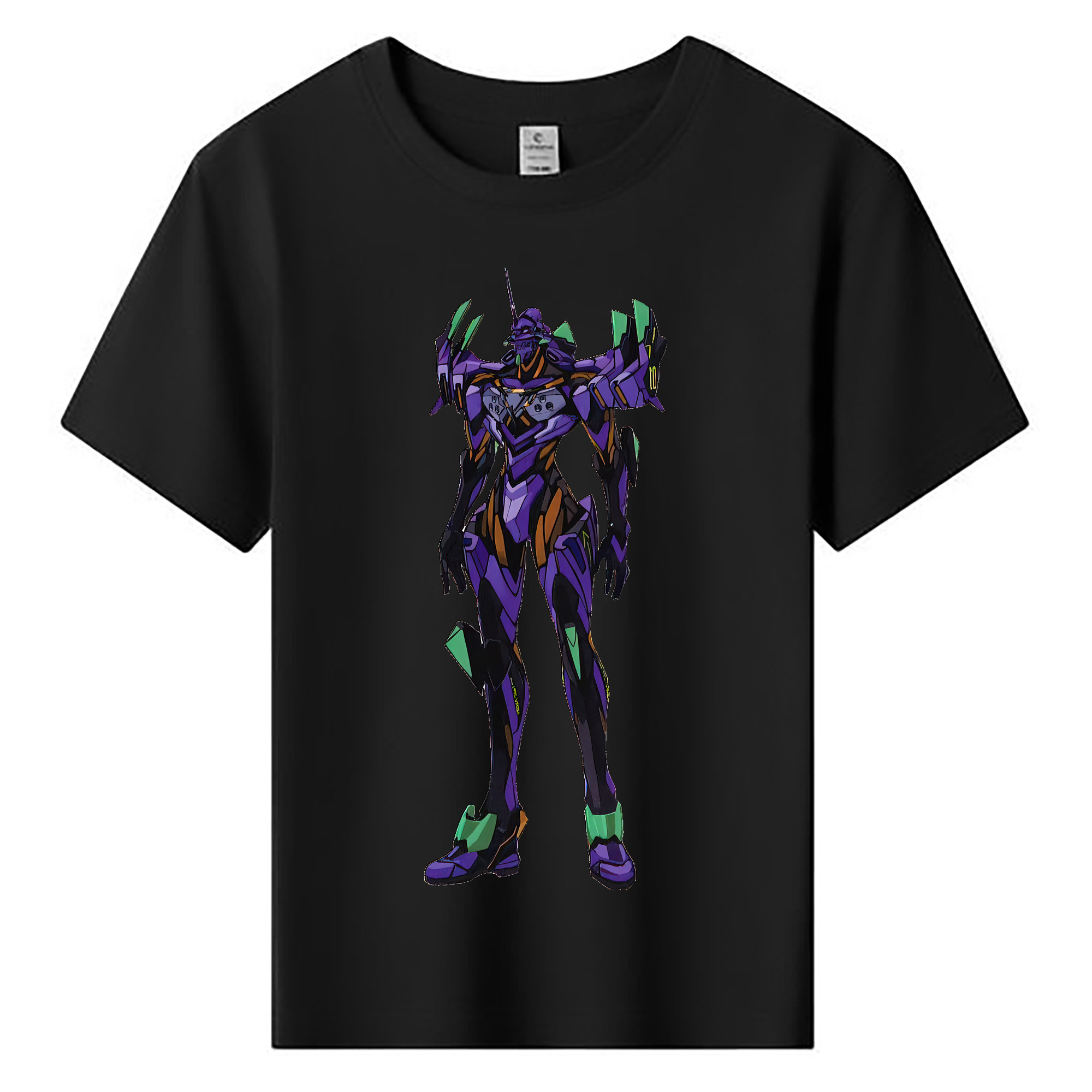 （画像用） EVA 新世紀エヴァンゲリオン 綿100％キッズTシャツ（フロントプリント）