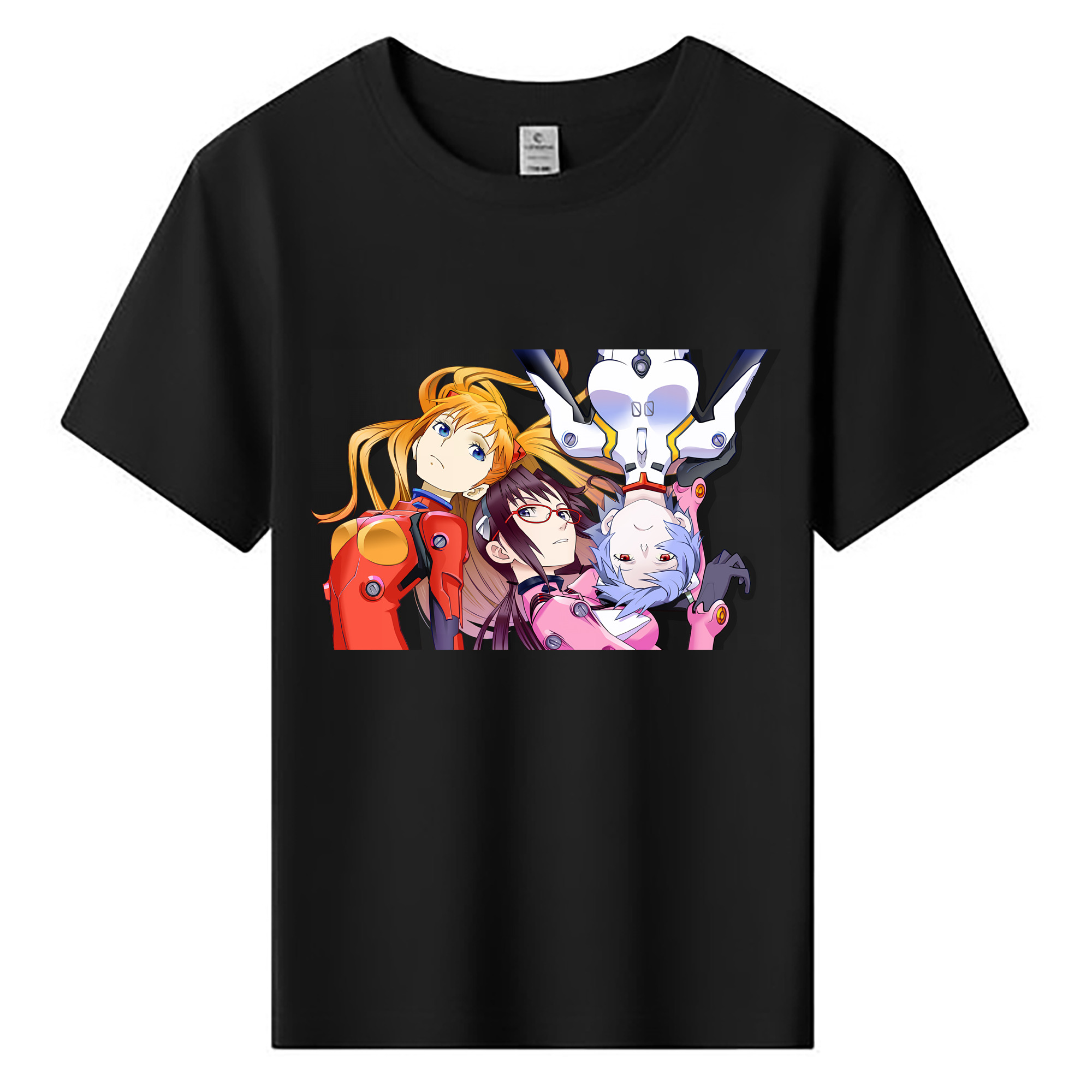（画像用） EVA 新世紀エヴァンゲリオン 綿100％キッズTシャツ（フロントプリント）