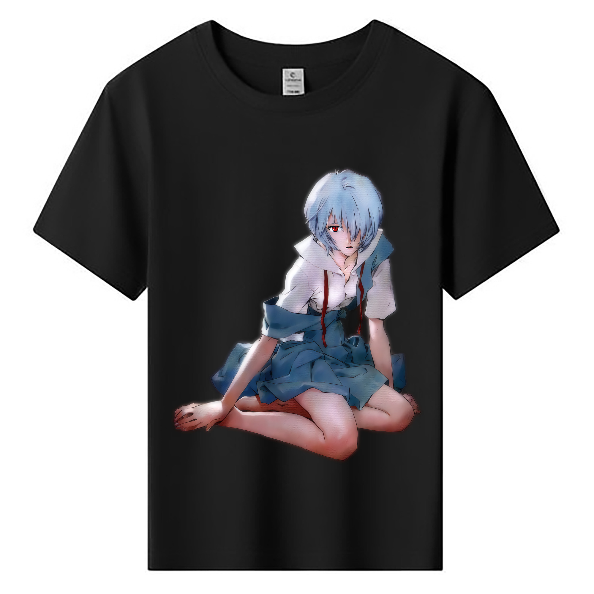 （画像用） EVA 新世紀エヴァンゲリオン 綿100％キッズTシャツ（フロントプリント）
