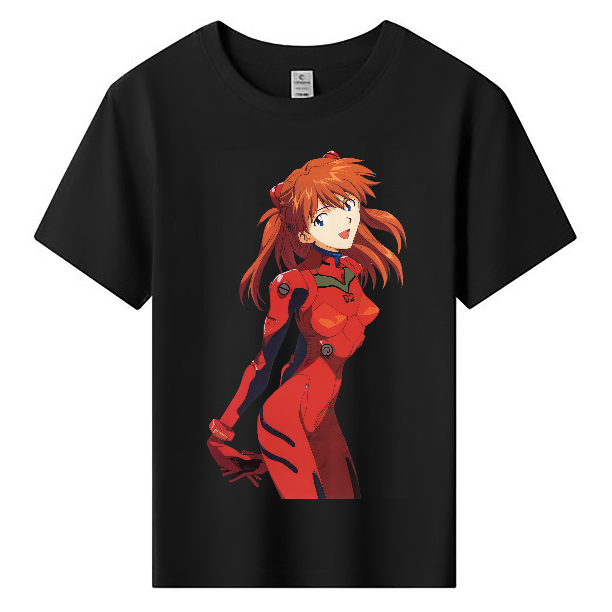 （画像用） EVA 新世紀エヴァンゲリオン 綿100％キッズTシャツ（フロントプリント）