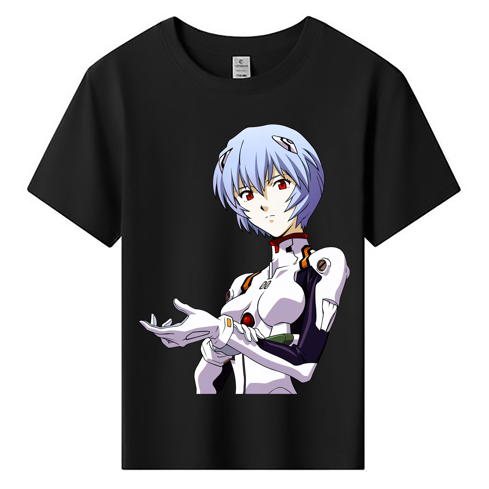 （画像用） EVA 新世紀エヴァンゲリオン 綿100％キッズTシャツ（フロントプリント）