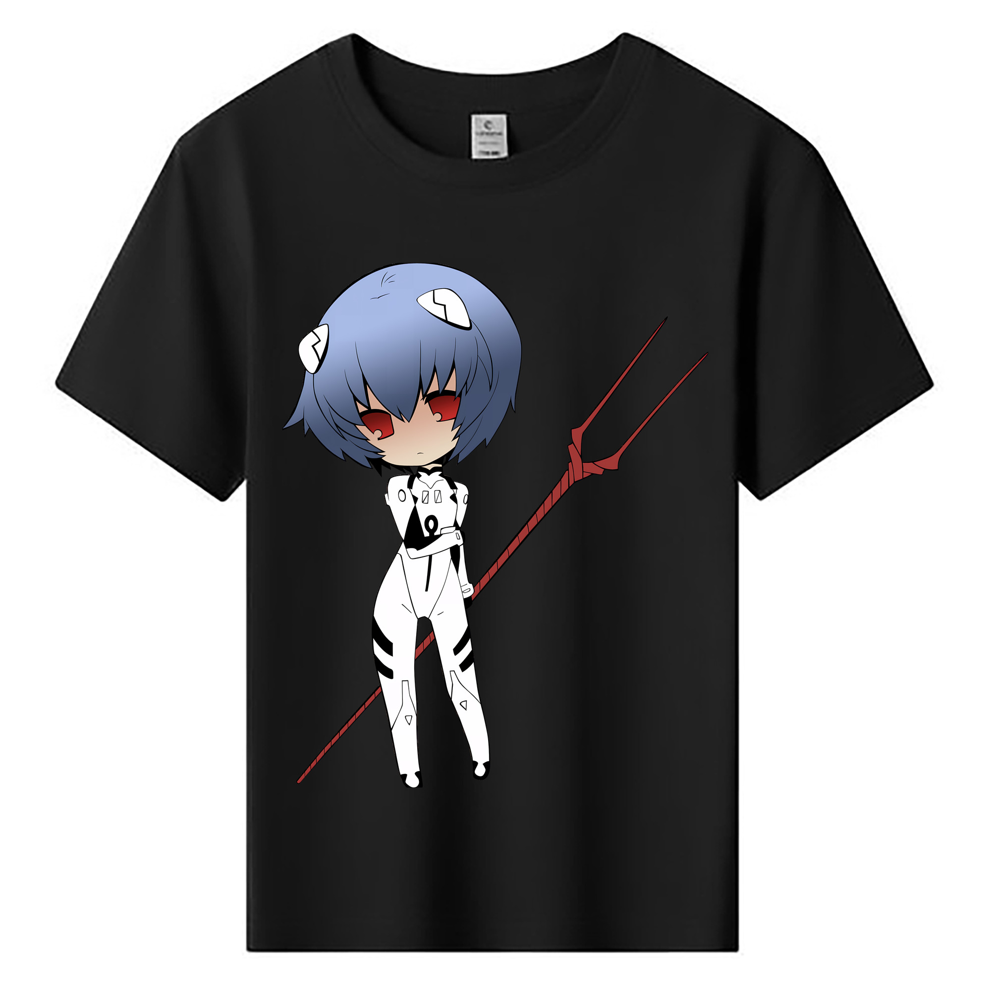 （画像用） EVA 新世紀エヴァンゲリオン 綿100％キッズTシャツ（フロントプリント）