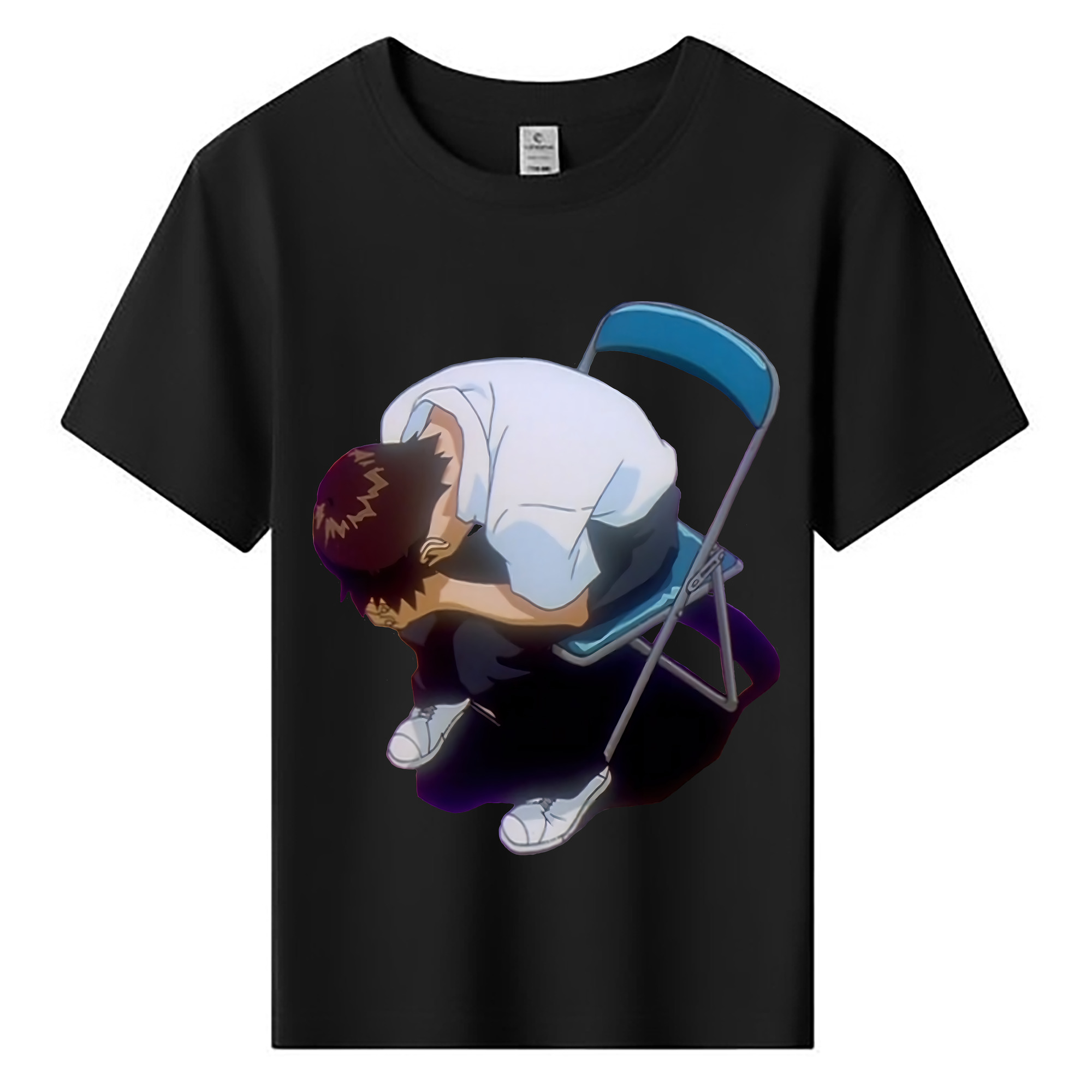 （画像用） EVA 新世紀エヴァンゲリオン 綿100％キッズTシャツ（フロントプリント）