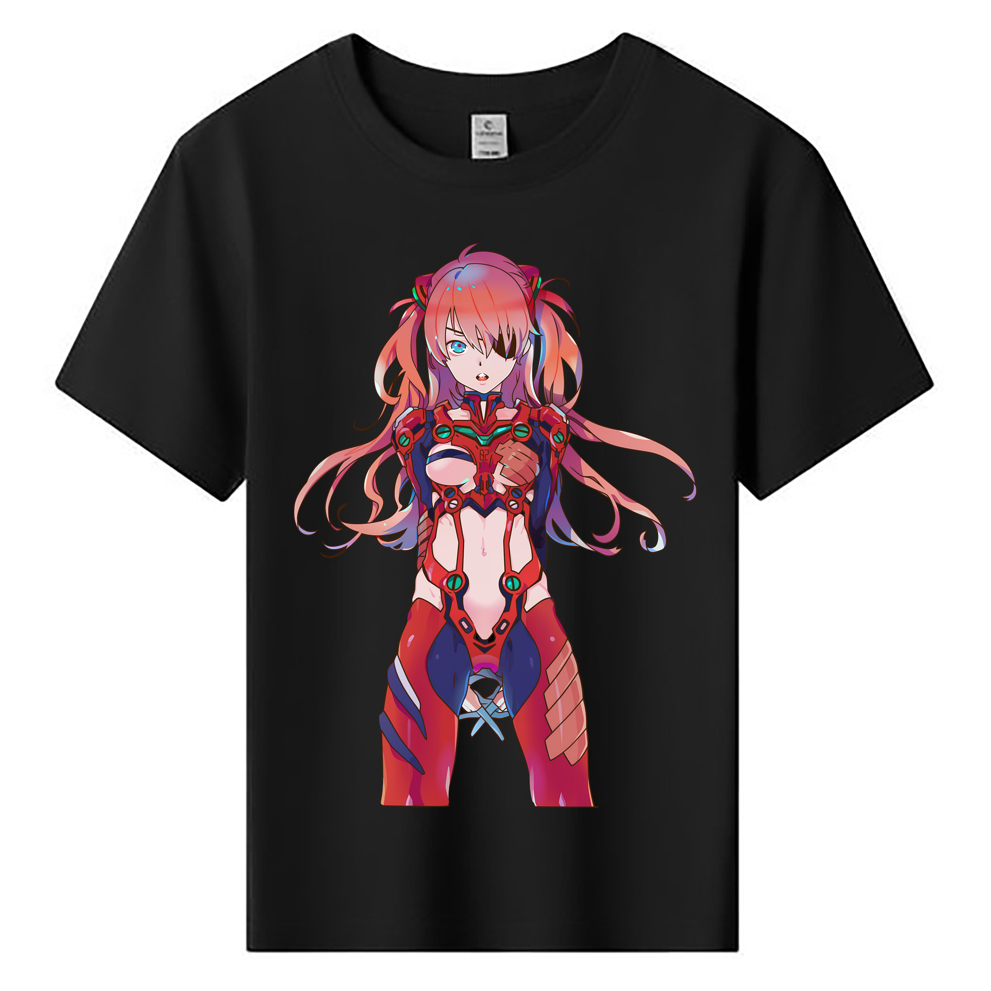 （画像用） EVA 新世紀エヴァンゲリオン 綿100％キッズTシャツ（フロントプリント）