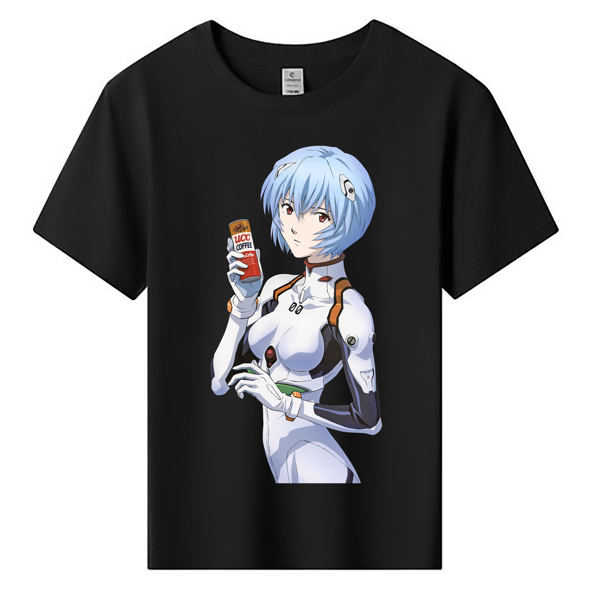 （画像用） EVA 新世紀エヴァンゲリオン 綿100％キッズTシャツ（フロントプリント）