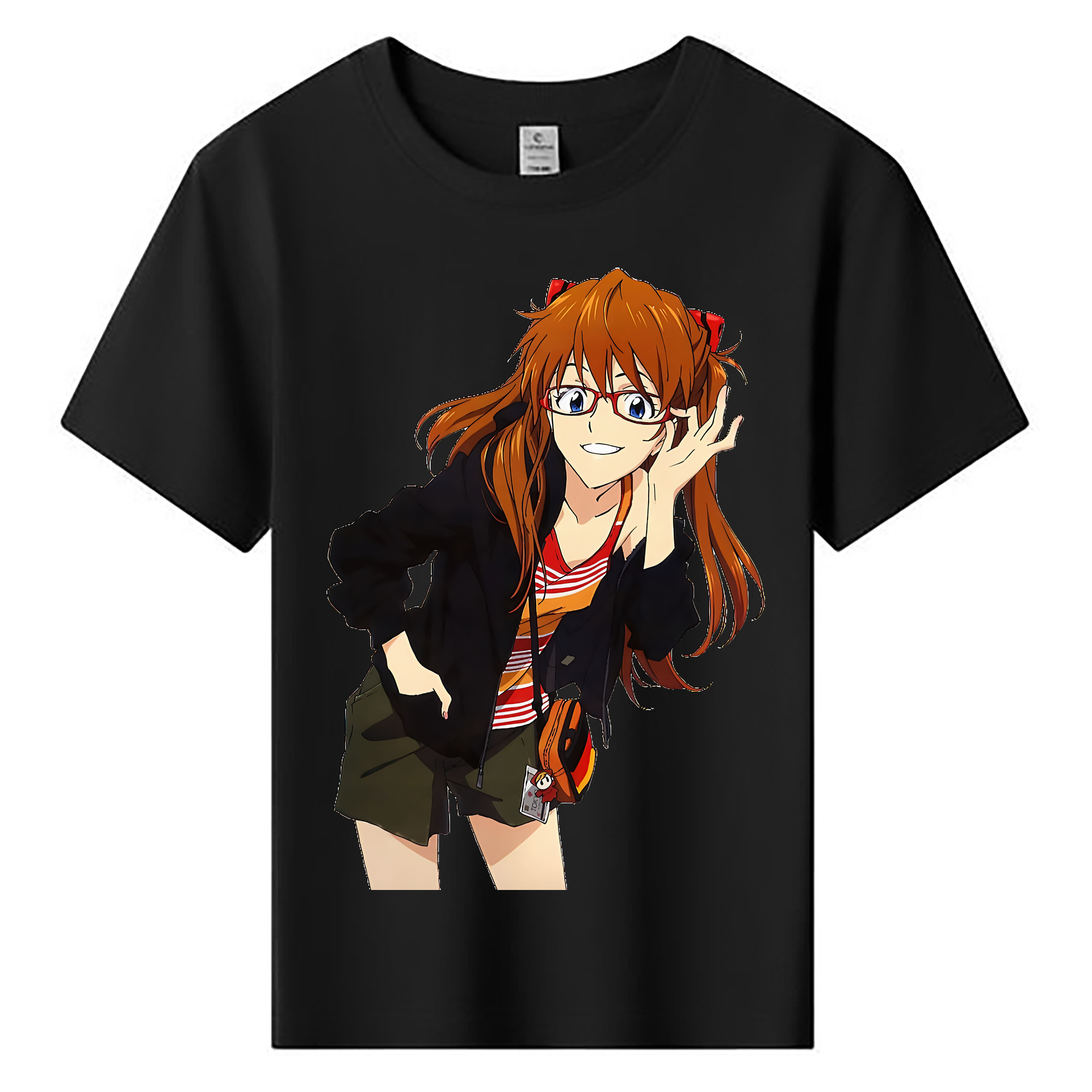 （画像用） EVA 新世紀エヴァンゲリオン 綿100％キッズTシャツ（フロントプリント）