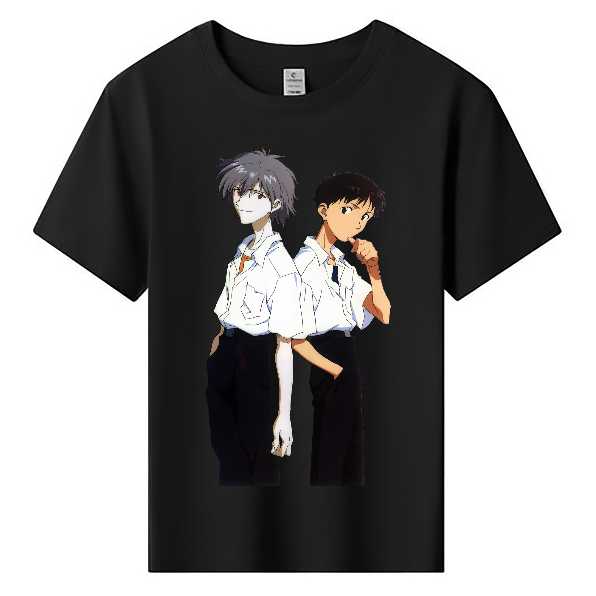 （画像用） EVA 新世紀エヴァンゲリオン 綿100％キッズTシャツ（フロントプリント）