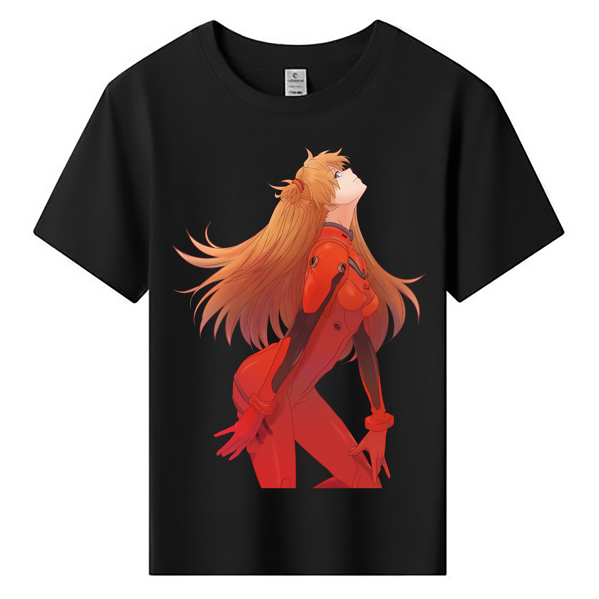 （画像用） EVA 新世紀エヴァンゲリオン 綿100％キッズTシャツ（フロントプリント）