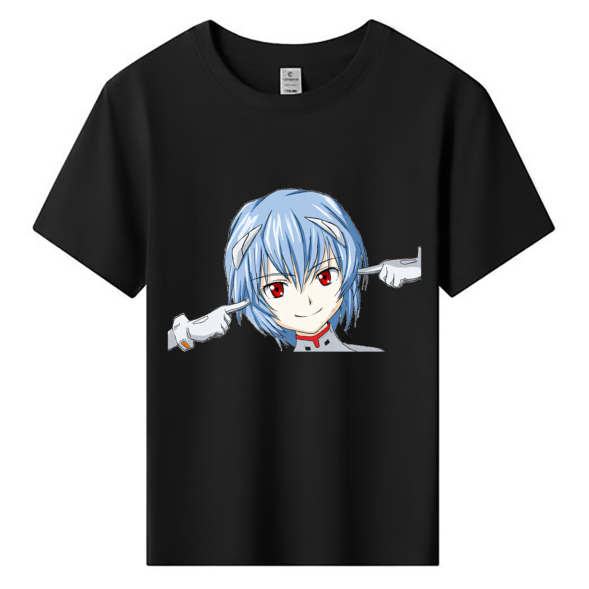 （画像用） EVA 新世紀エヴァンゲリオン 綿100％キッズTシャツ（フロントプリント）