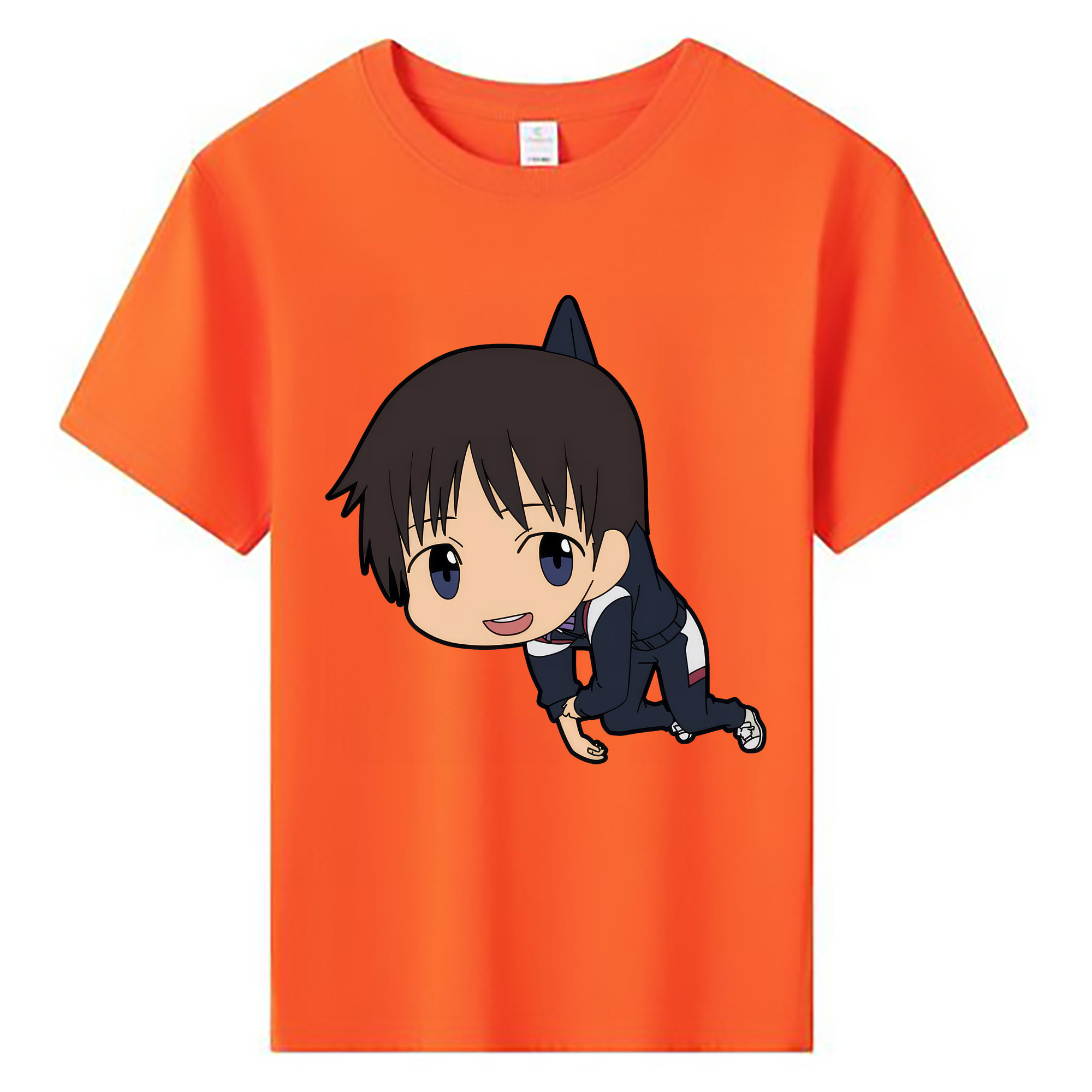（画像用） EVA 新世紀エヴァンゲリオン 綿100％キッズTシャツ（フロントプリント）