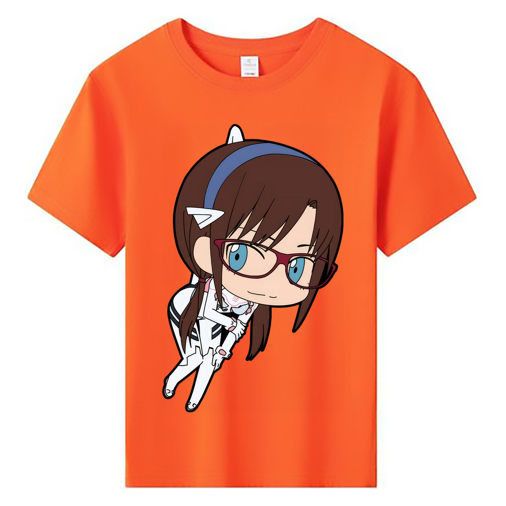 （画像用） EVA 新世紀エヴァンゲリオン 綿100％キッズTシャツ（フロントプリント）
