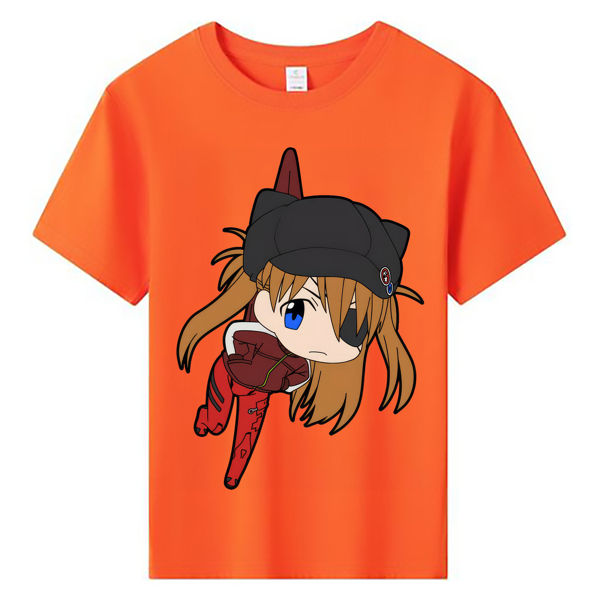 （画像用） EVA 新世紀エヴァンゲリオン 綿100％キッズTシャツ（フロントプリント）