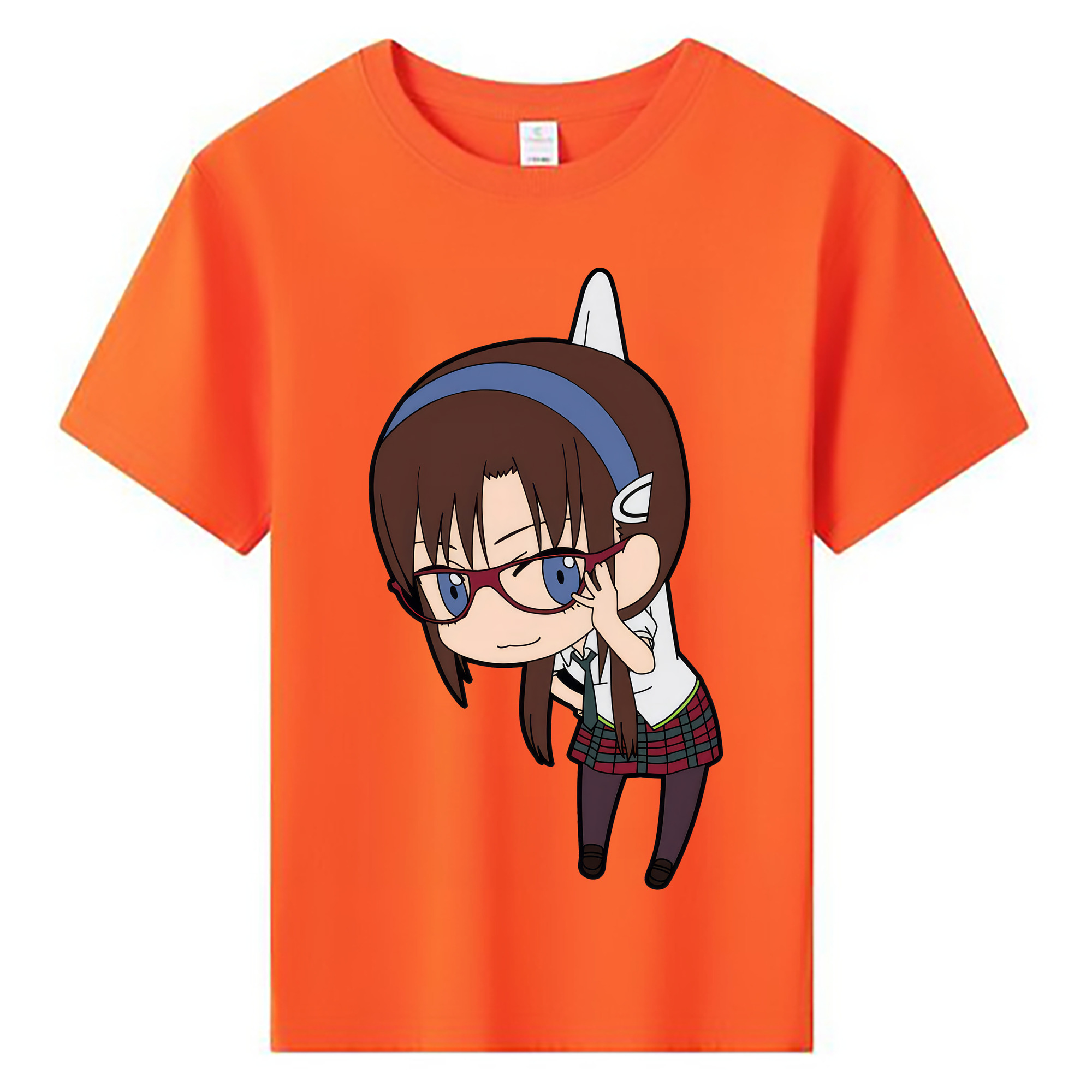 （画像用） EVA 新世紀エヴァンゲリオン 綿100％キッズTシャツ（フロントプリント）
