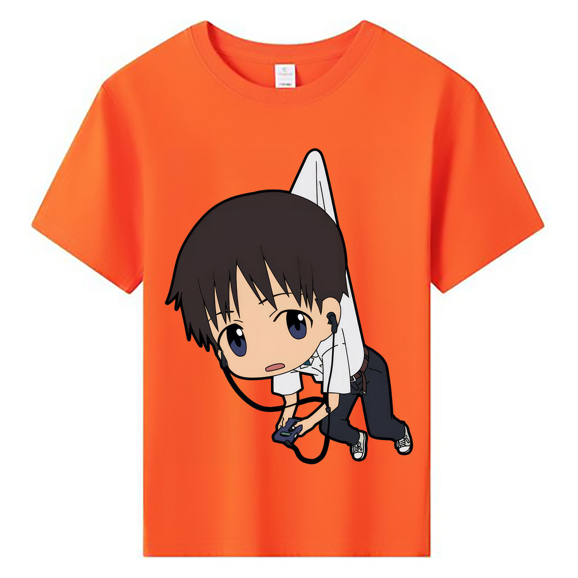 （画像用） EVA 新世紀エヴァンゲリオン 綿100％キッズTシャツ（フロントプリント）