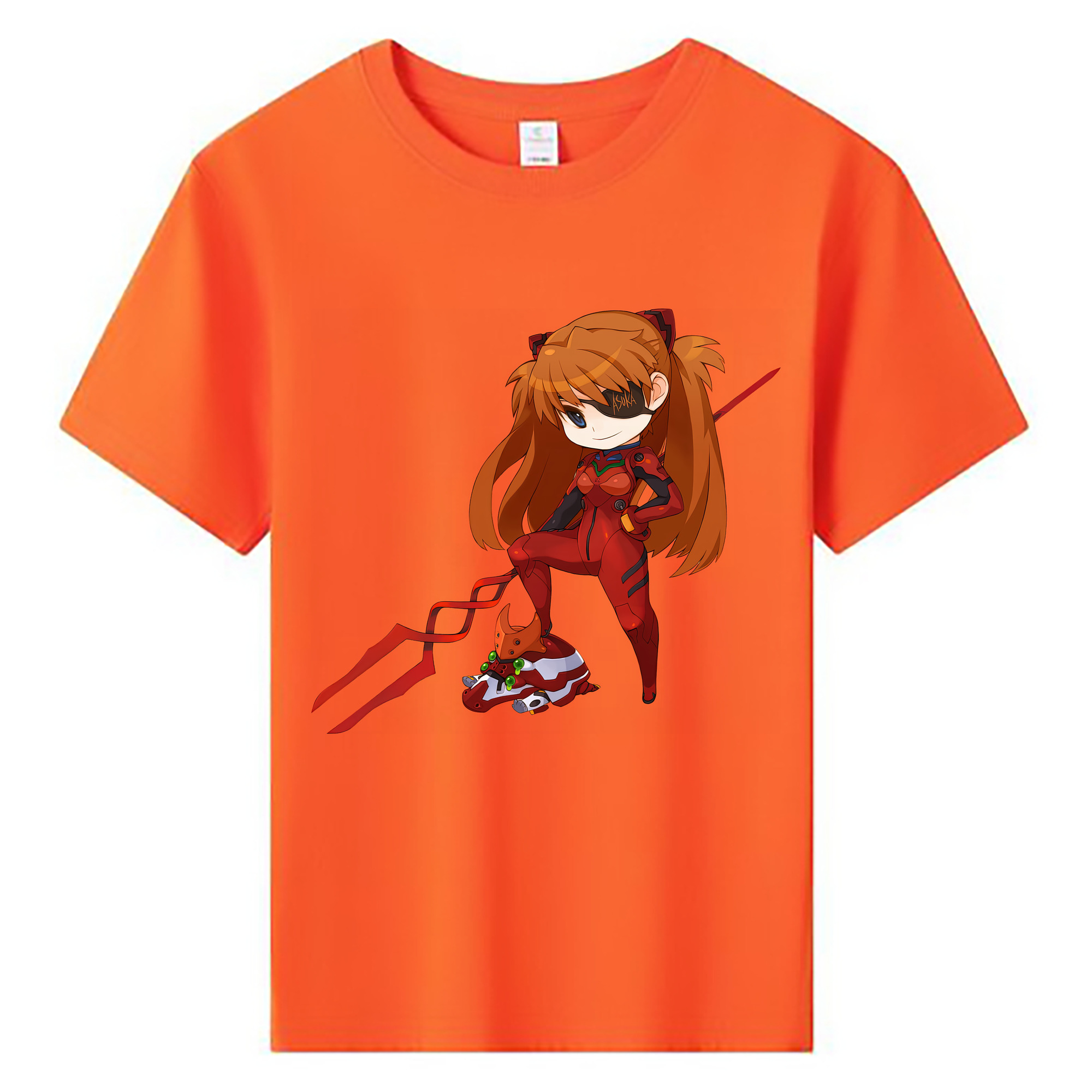 （画像用） EVA 新世紀エヴァンゲリオン 綿100％キッズTシャツ（フロントプリント）
