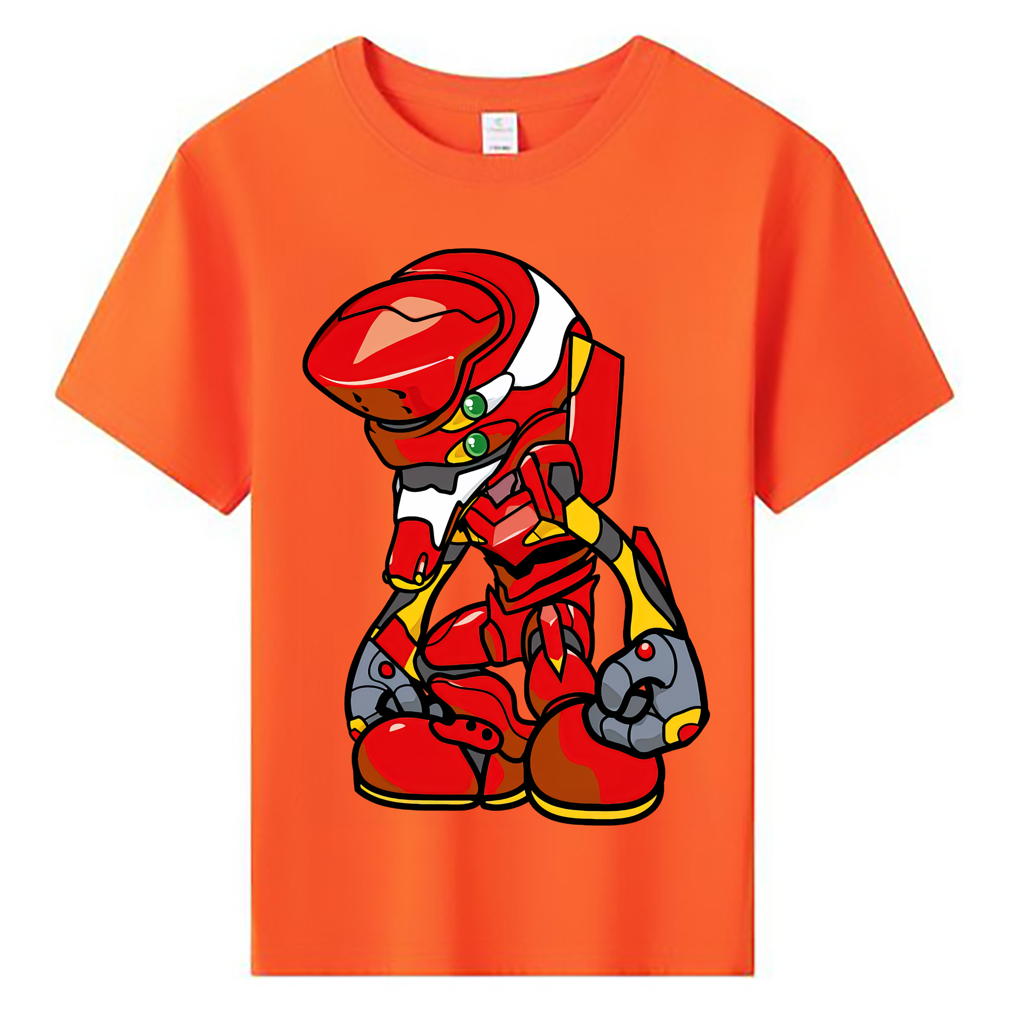 （画像用） EVA 新世紀エヴァンゲリオン 綿100％キッズTシャツ（フロントプリント）