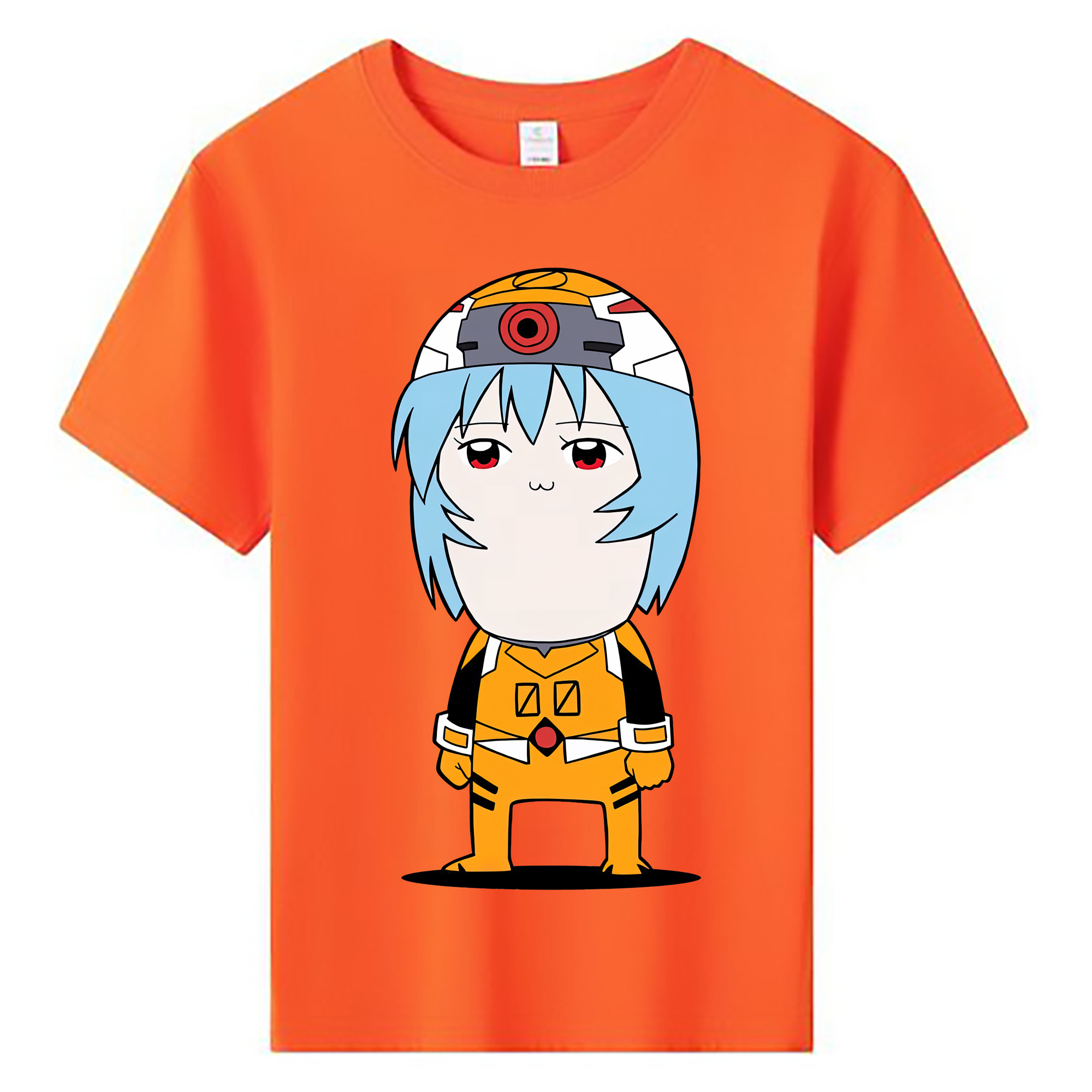 （画像用） EVA 新世紀エヴァンゲリオン 綿100％キッズTシャツ（フロントプリント）