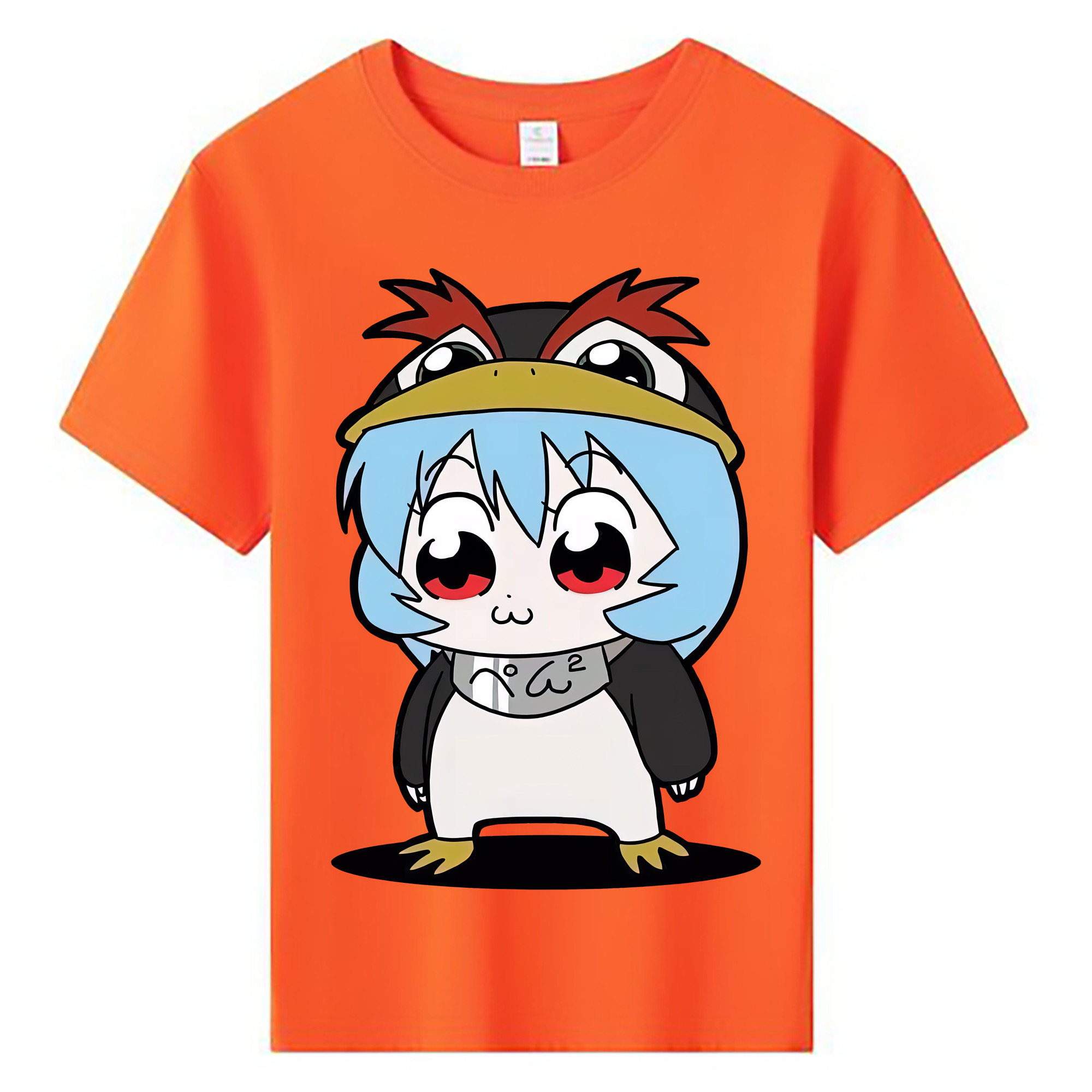 （画像用） EVA 新世紀エヴァンゲリオン 綿100％キッズTシャツ（フロントプリント）