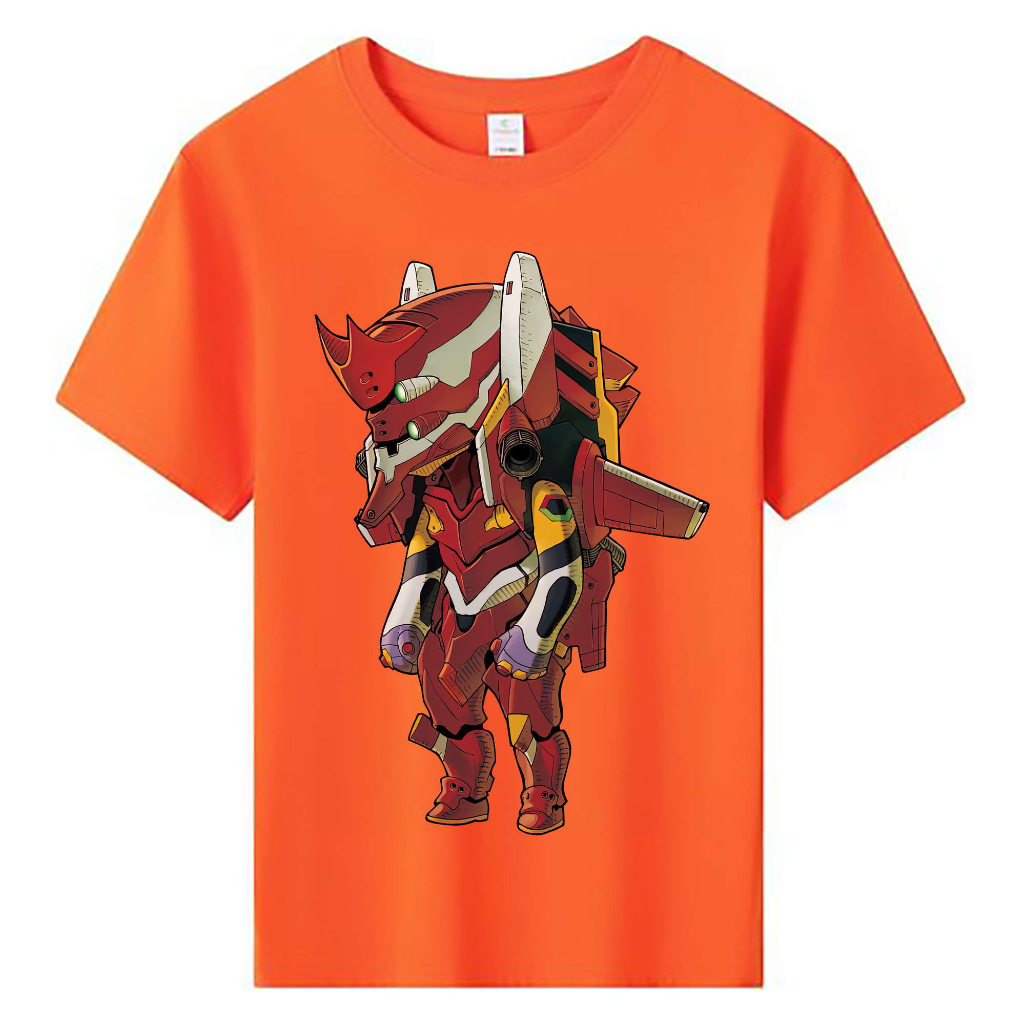 （画像用） EVA 新世紀エヴァンゲリオン 綿100％キッズTシャツ（フロントプリント）