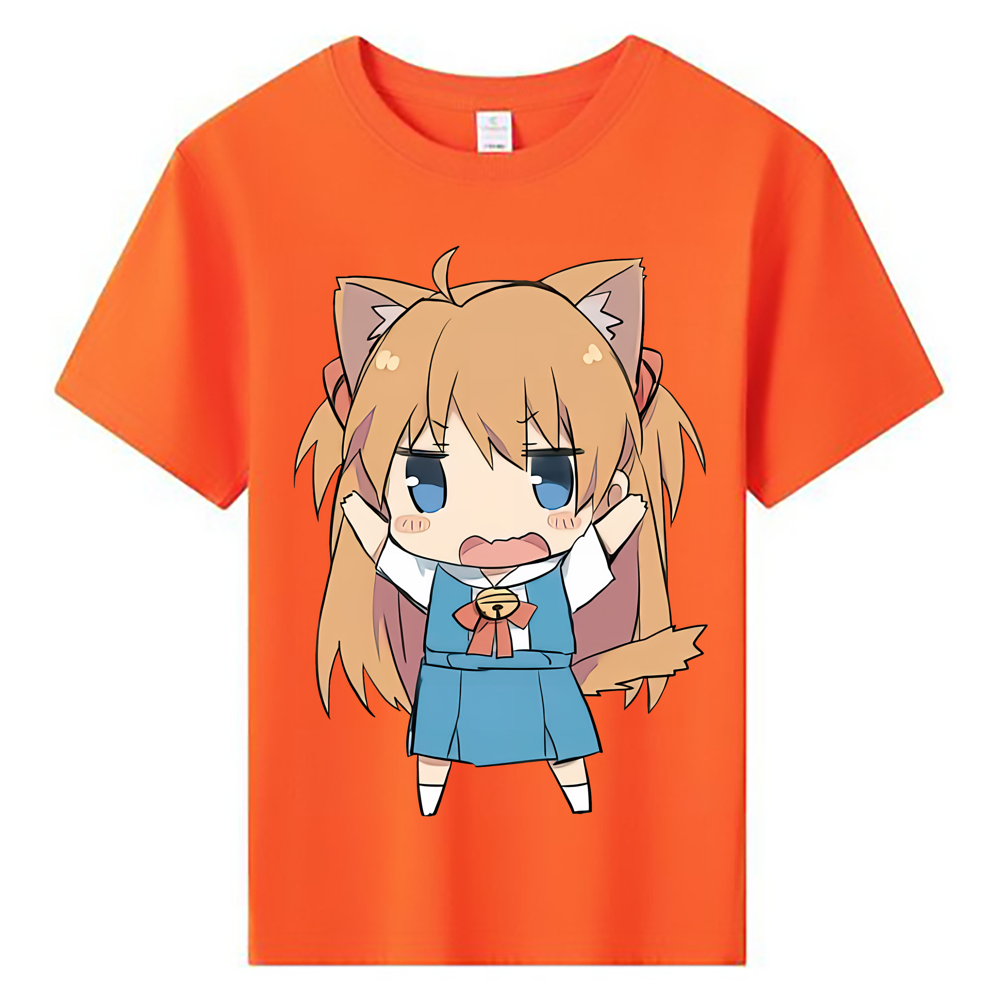（画像用） EVA 新世紀エヴァンゲリオン 綿100％キッズTシャツ（フロントプリント）