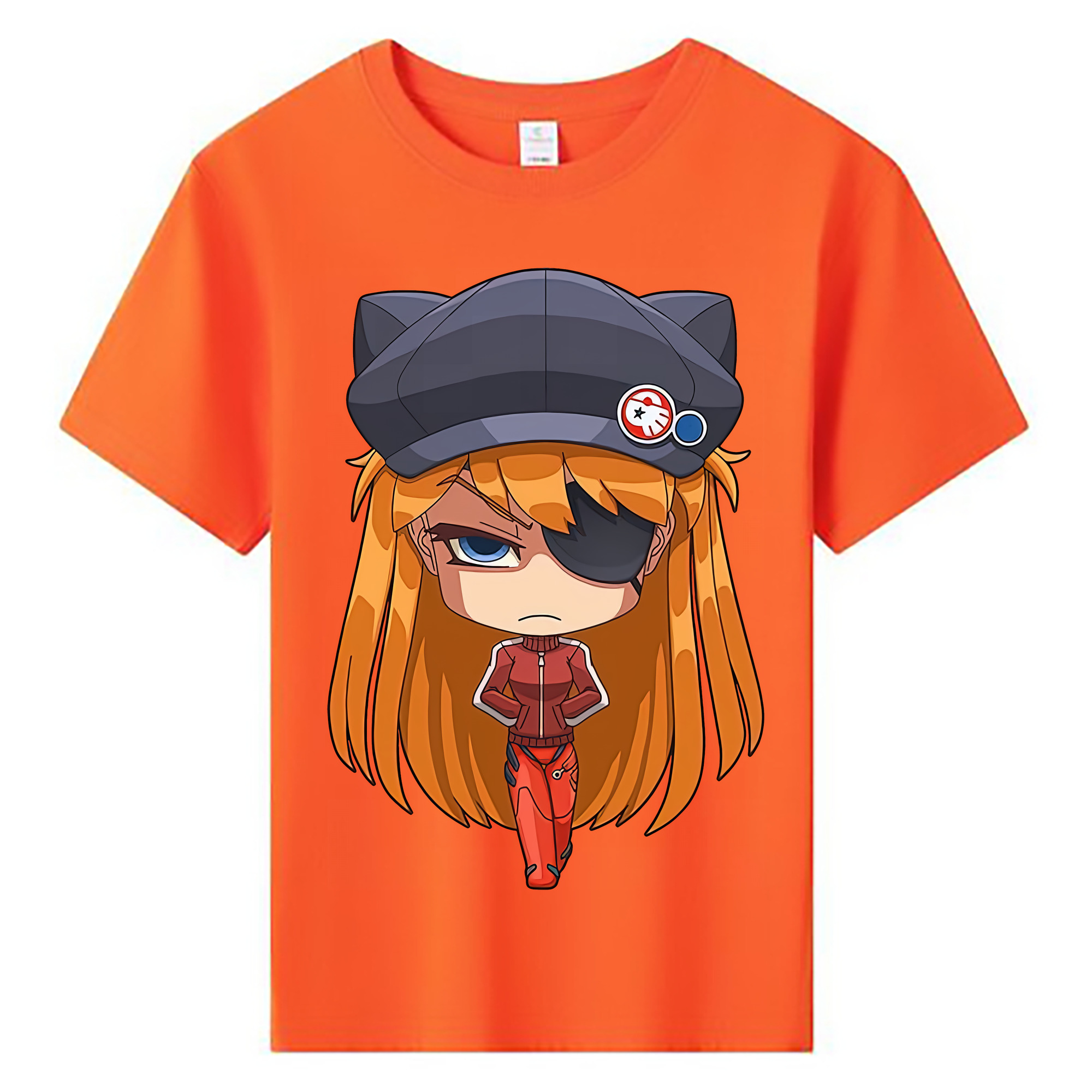 （画像用） EVA 新世紀エヴァンゲリオン 綿100％キッズTシャツ（フロントプリント）