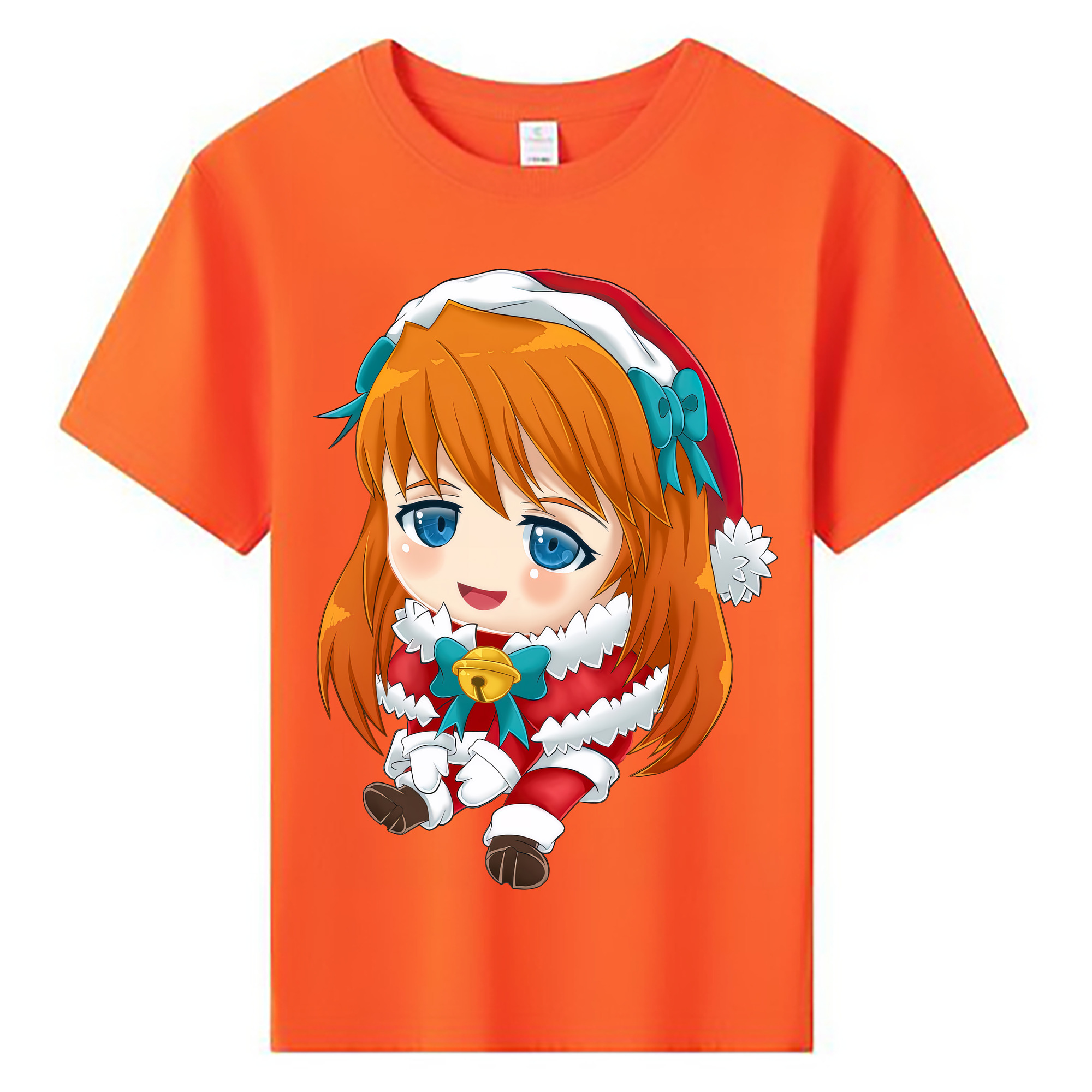 （画像用） EVA 新世紀エヴァンゲリオン 綿100％キッズTシャツ（フロントプリント）
