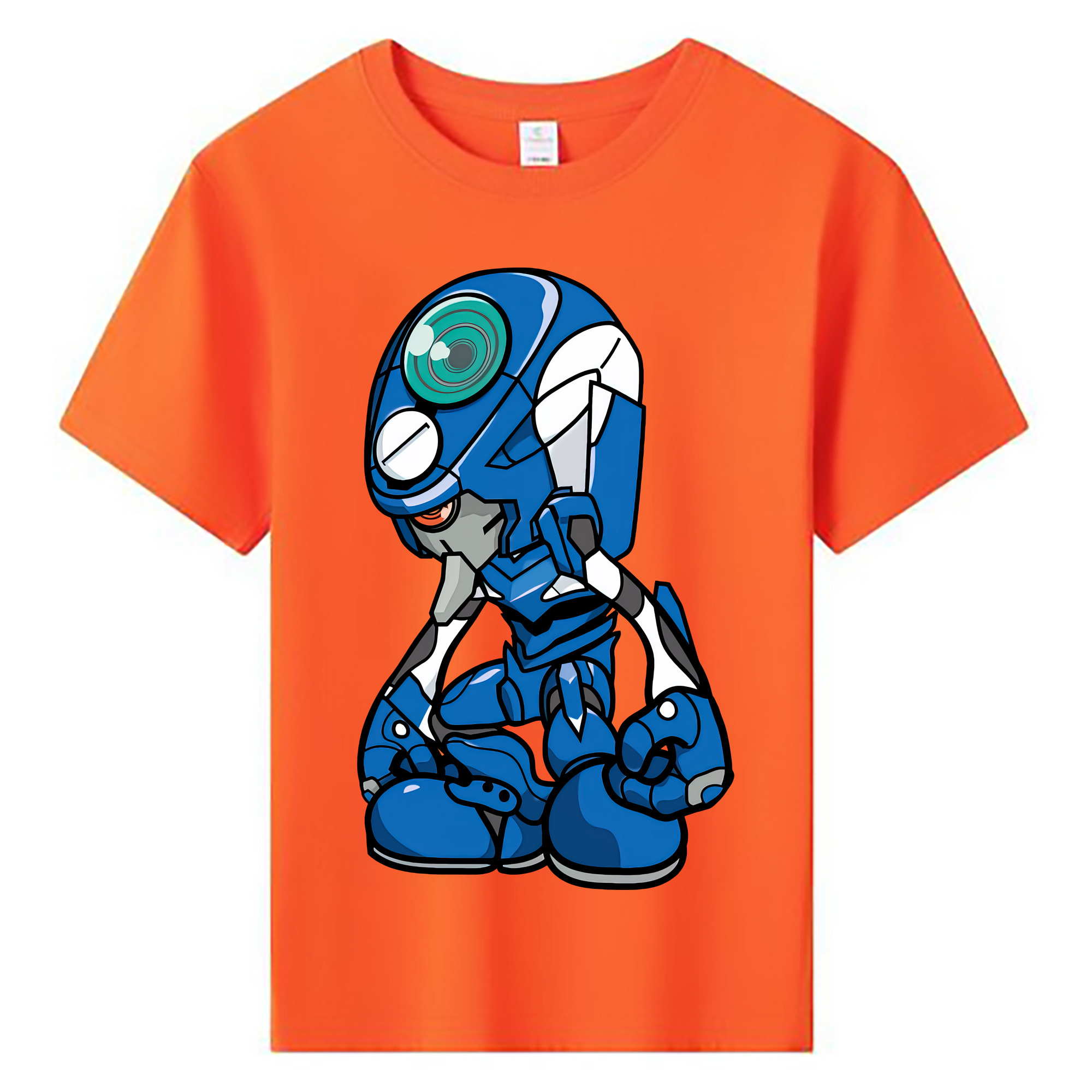 （画像用） EVA 新世紀エヴァンゲリオン 綿100％キッズTシャツ（フロントプリント）