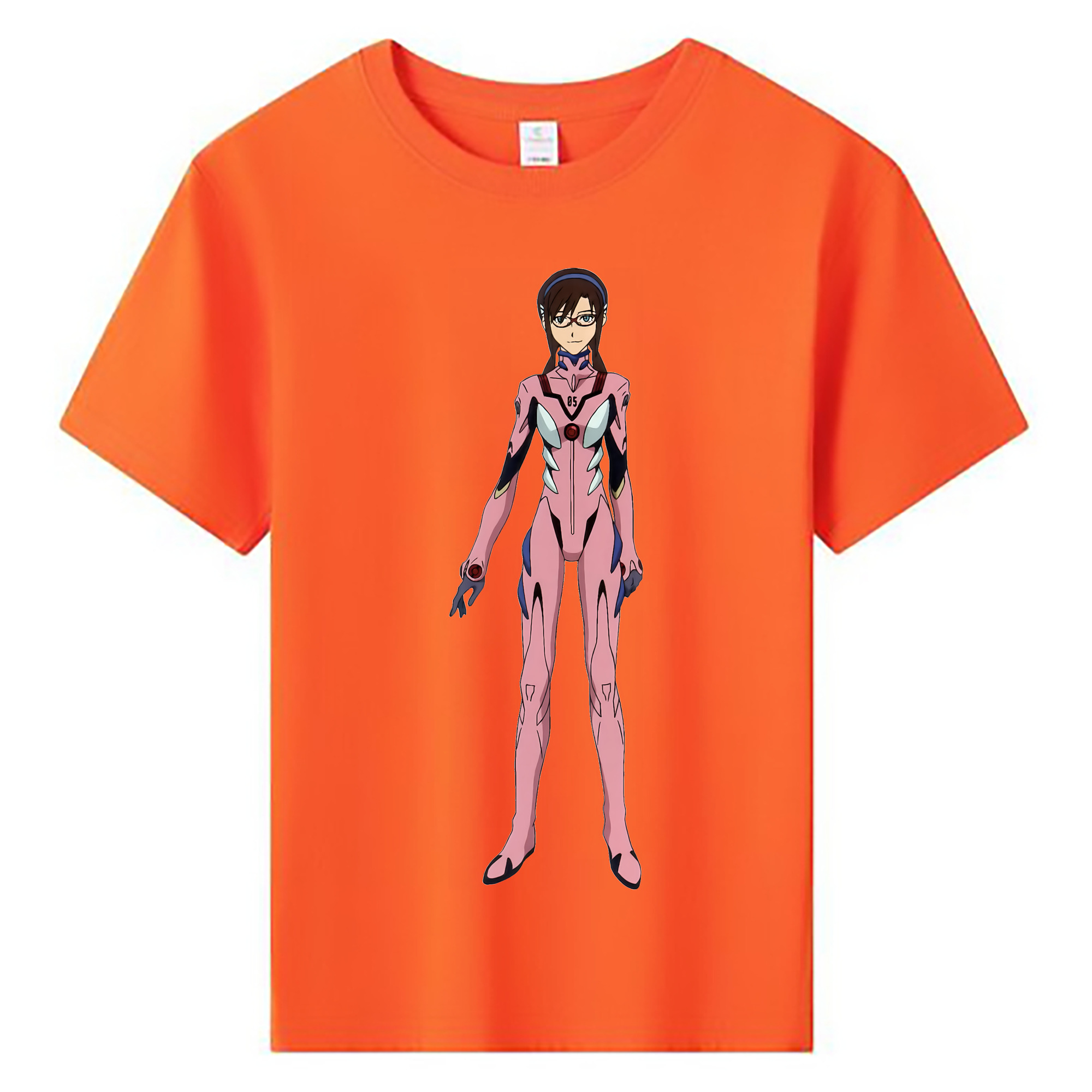 （画像用） EVA 新世紀エヴァンゲリオン 綿100％キッズTシャツ（フロントプリント）