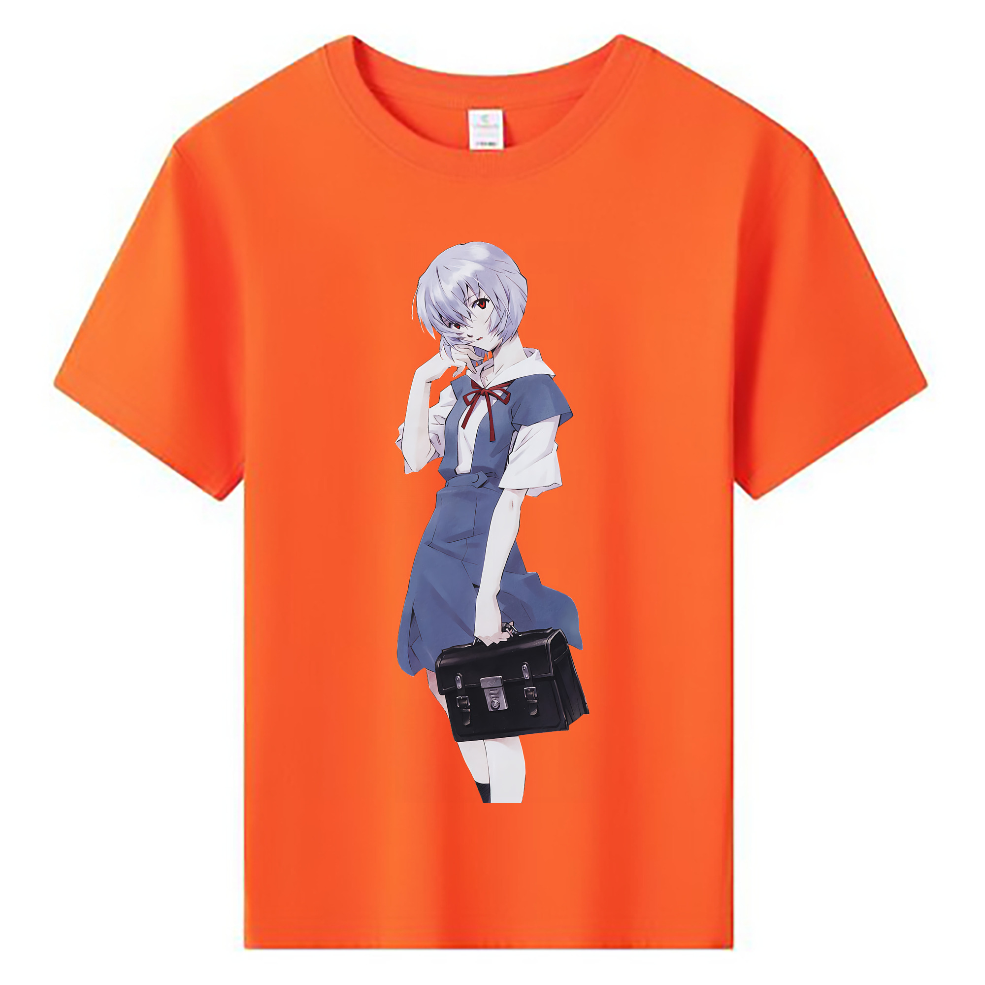 （画像用） EVA 新世紀エヴァンゲリオン 綿100％キッズTシャツ（フロントプリント）