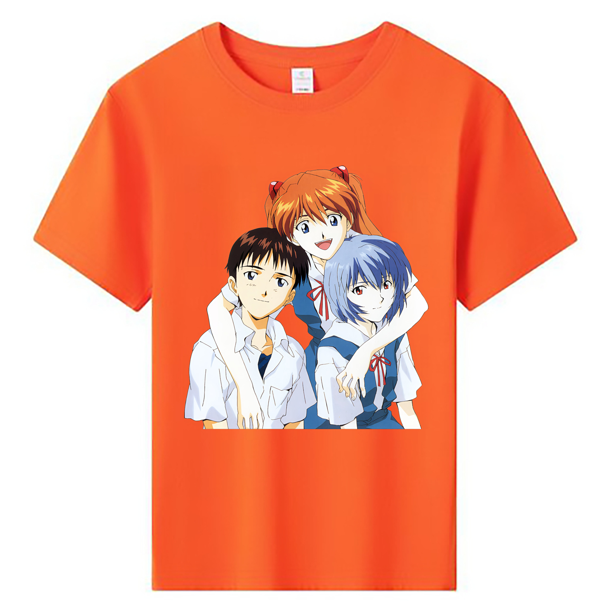 （画像用） EVA 新世紀エヴァンゲリオン 綿100％キッズTシャツ（フロントプリント）