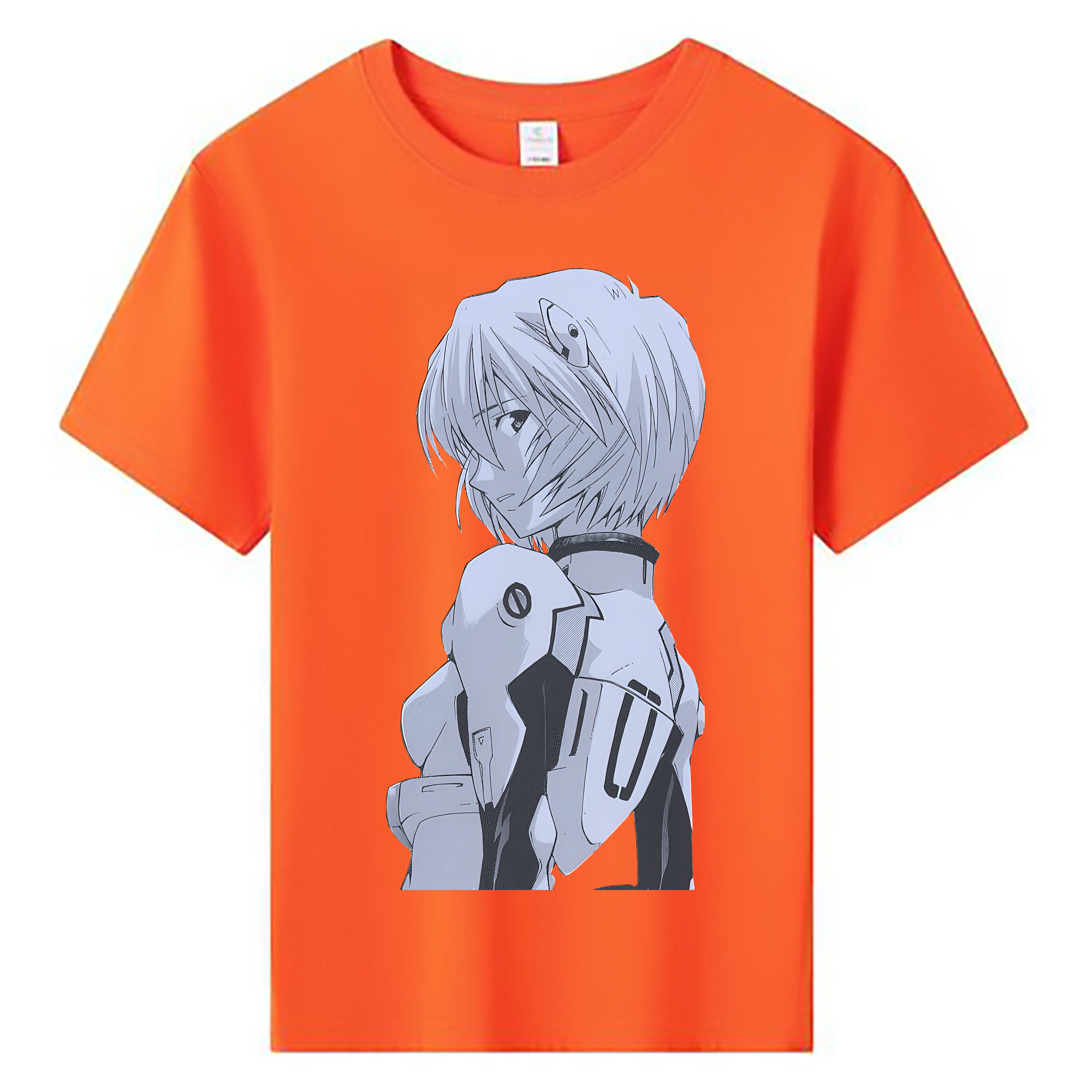 （画像用） EVA 新世紀エヴァンゲリオン 綿100％キッズTシャツ（フロントプリント）